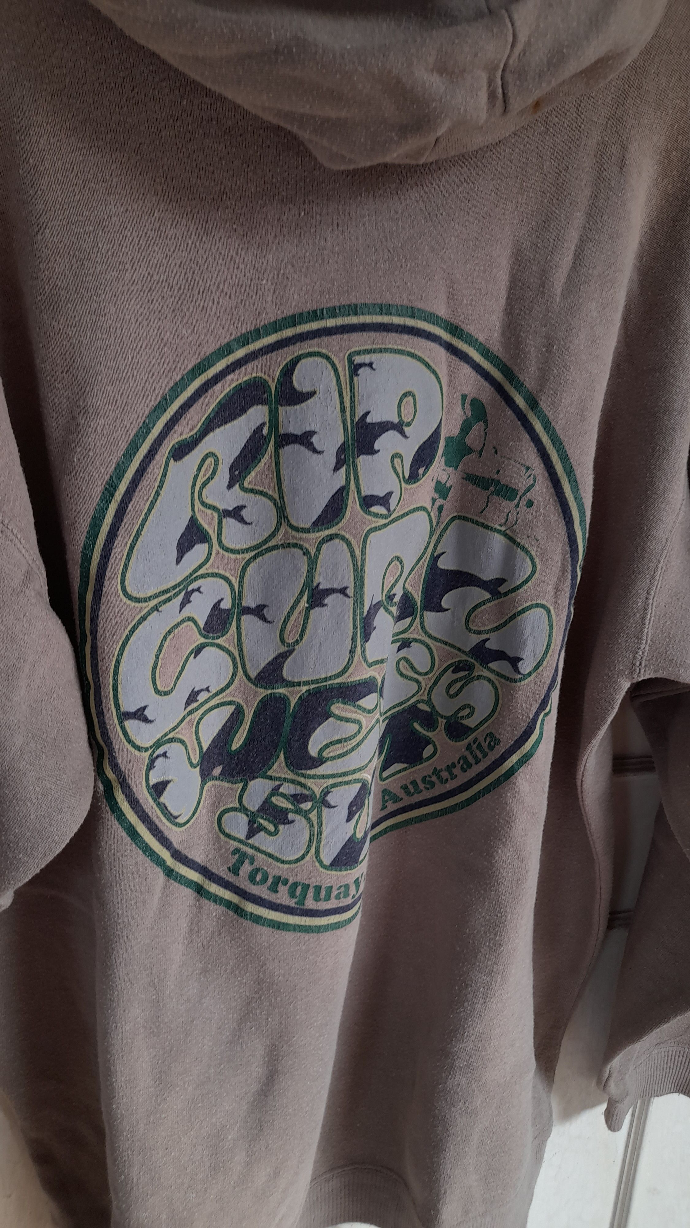 Rip Curl × Vintage 90’s Vintage Rip Curl Hoodie West Suit Size US L / EU 52-54 / 3 - 9 Thumbnail