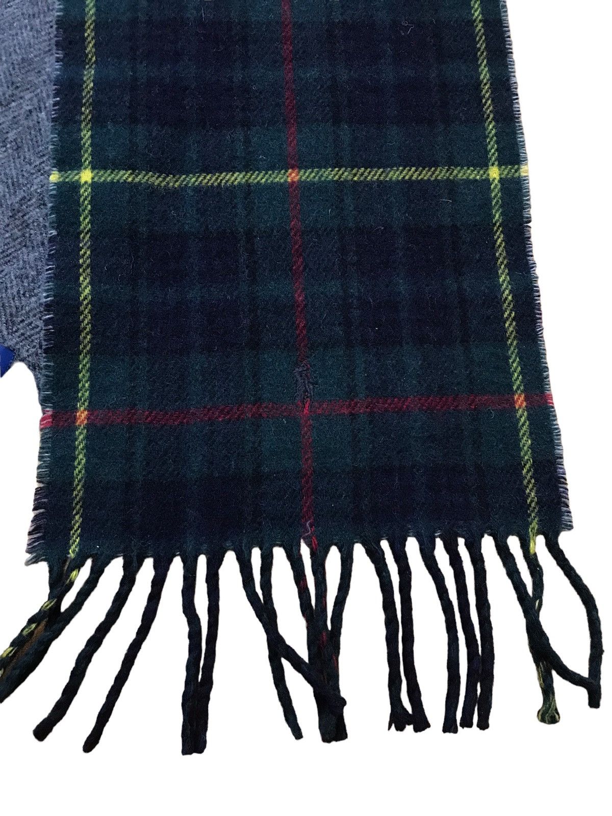 NERO★RRL / WOOL MUFFLER NWT Polo Ralph Lauren Wool Blend Scarf Muffler in Dark Blue