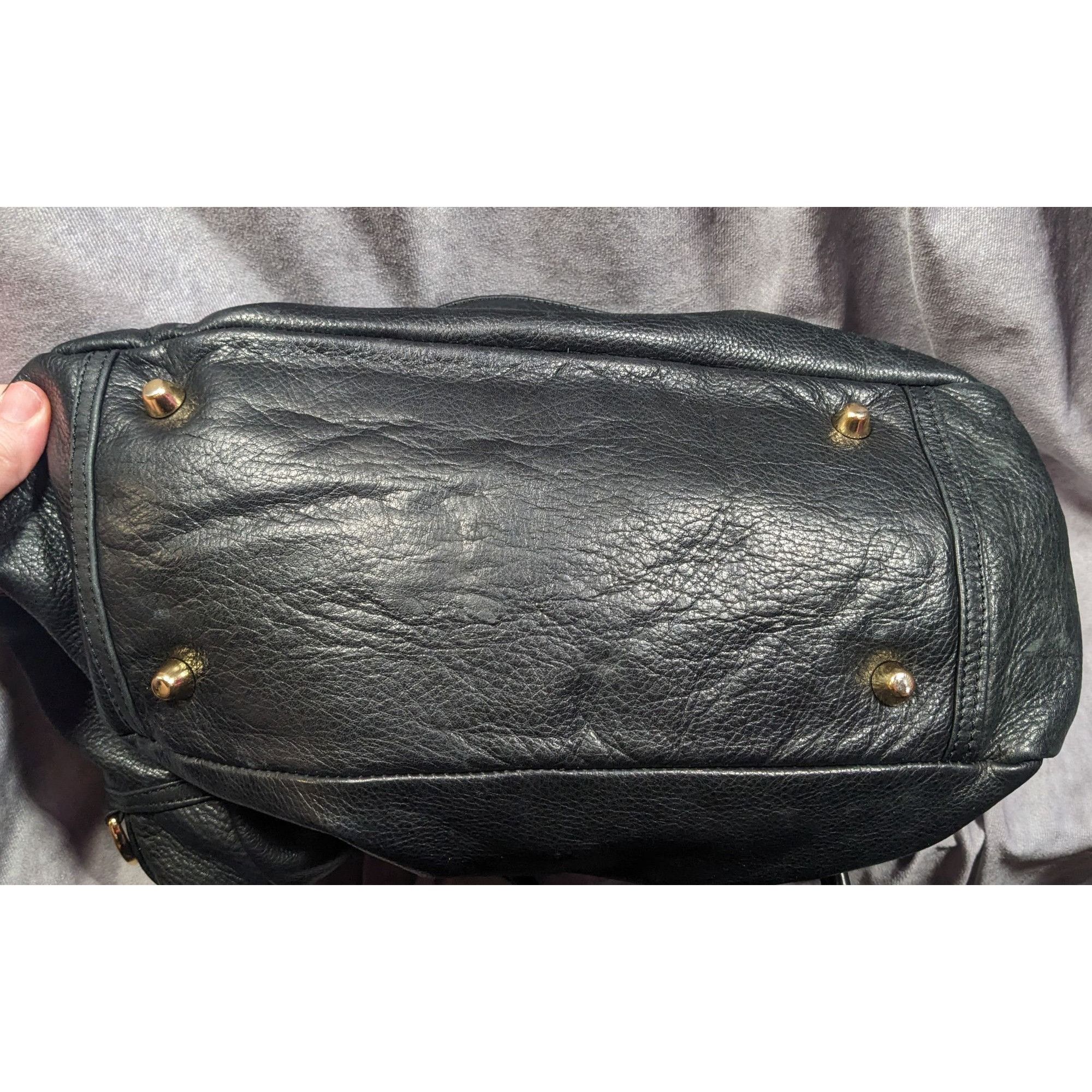 Other Paris House Black Slouchy Leather Googly Eye Bag Size ONE SIZE - 20 Thumbnail