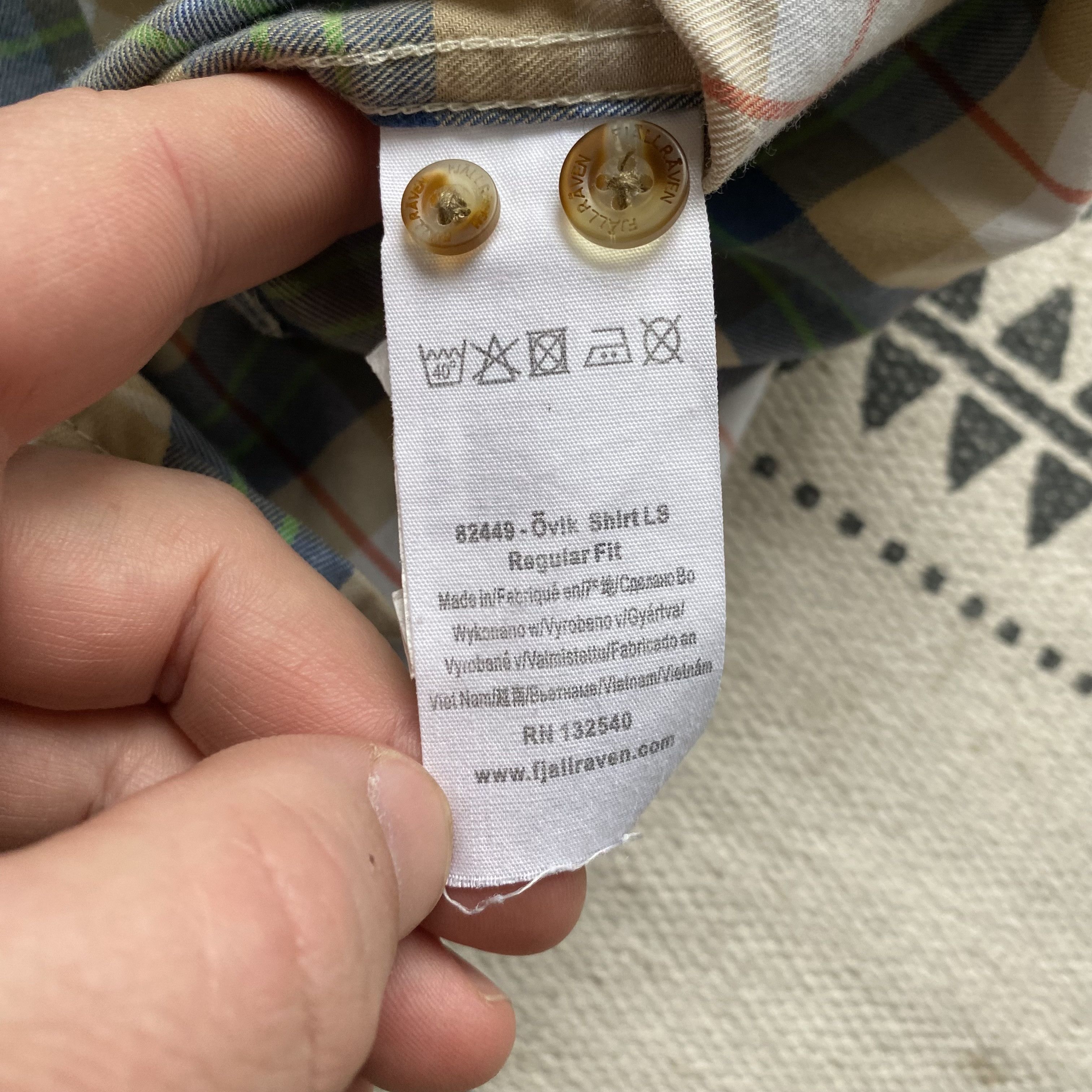 Fjallraven 👔 Flannel Fjalraven shirt Button Up Travis Scott style Size US L / EU 52-54 / 3 - 11 Thumbnail