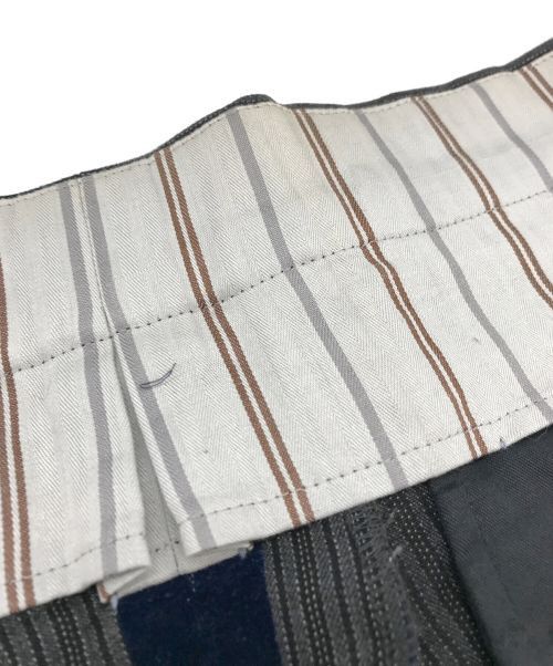 Yohji Yamamoto Yohji Yamamoto pour homme Velor lined striped slacks Size US 33 - 5 Thumbnail