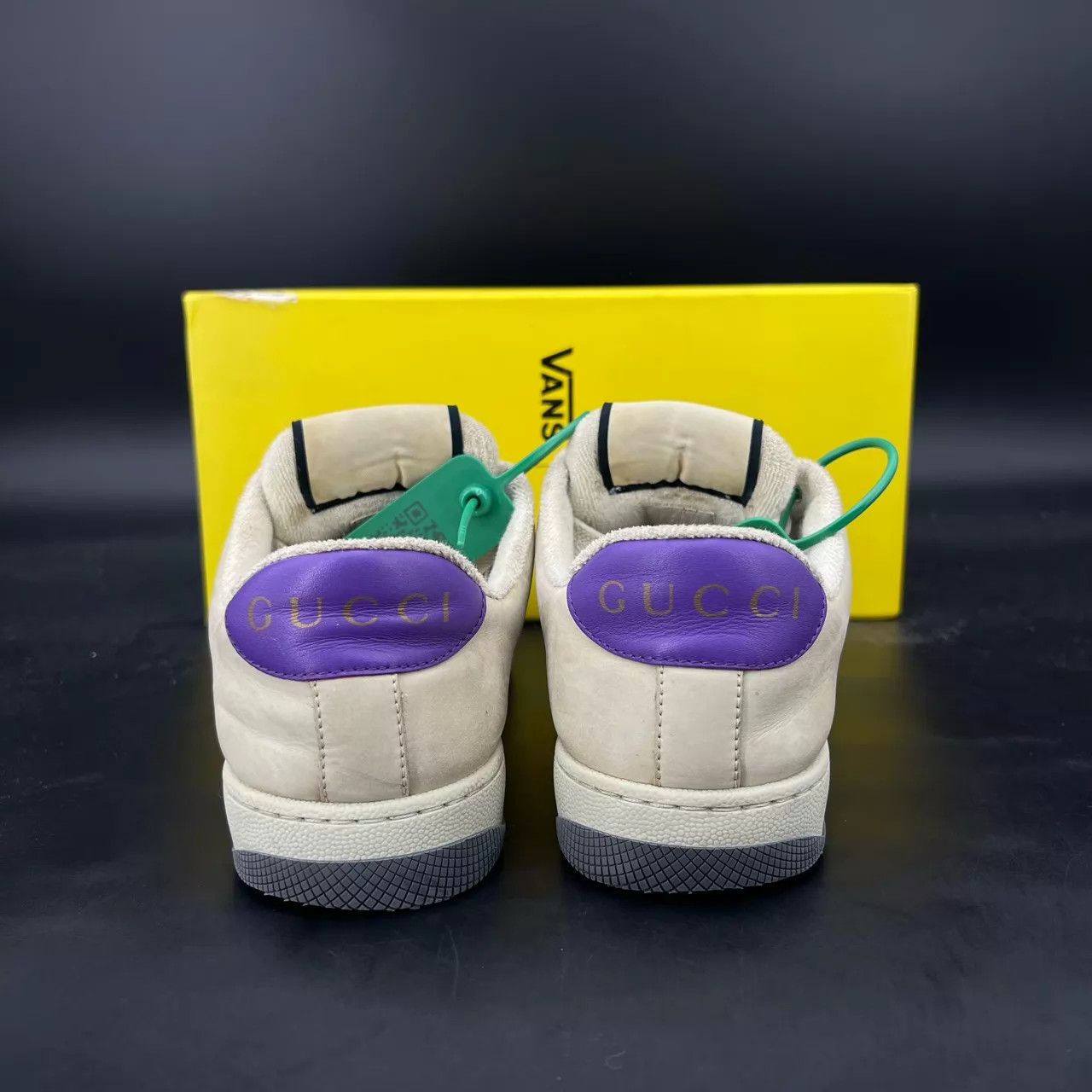 Gucci Gucci Enamel Blue Rhyton Sneaker Women's 36.5 Size US 6 / IT 36 - 5 Thumbnail