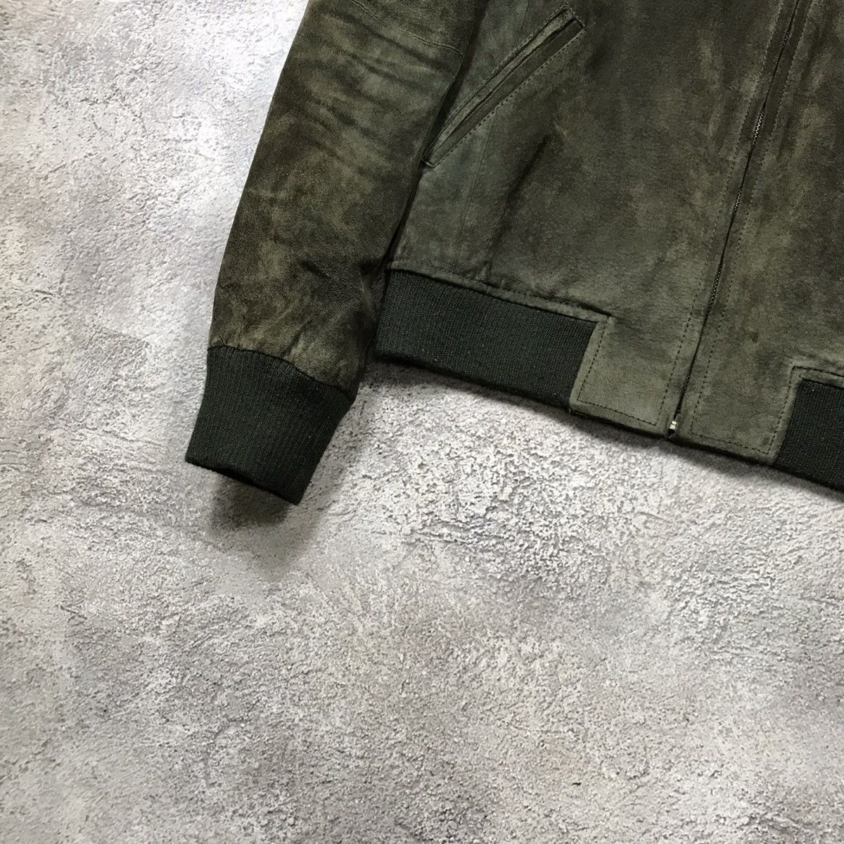 Vintage Vintage Y2K Suede Bomber Jacket Streetwear Grunge Relaxed M Size US M / EU 48-50 / 2 - 4 Thumbnail