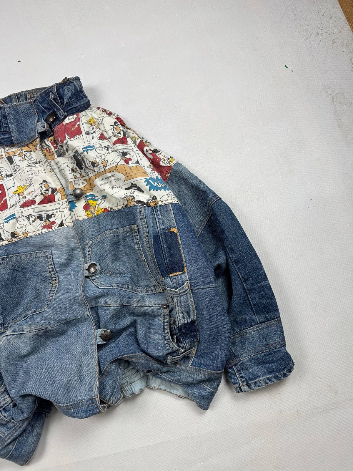 Other Avant Garde Vintage Patchwork Denim Jacket Workwear Style Size US XL / EU 56 / 4 - 2 Thumbnail
