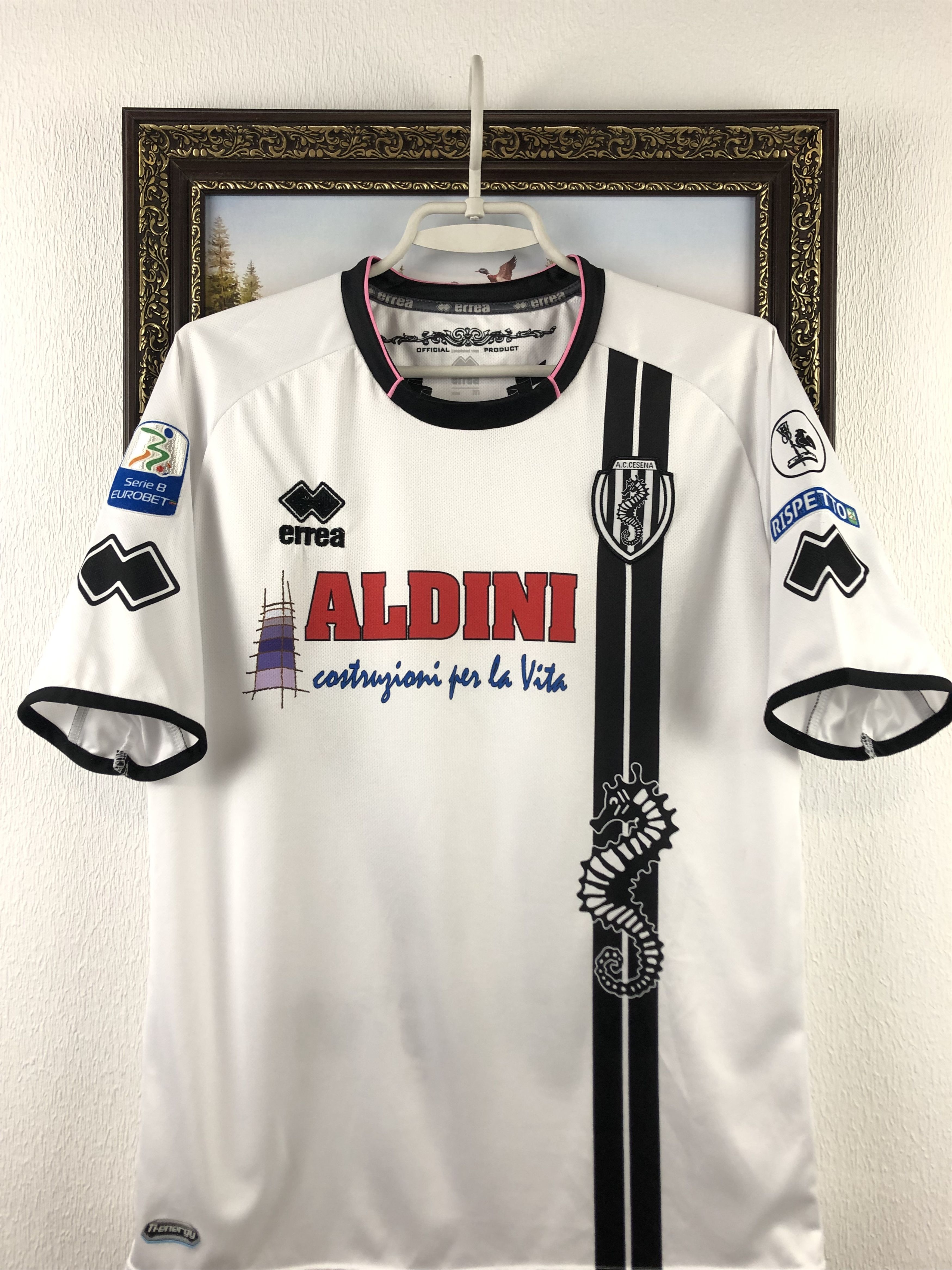 Other Cesena football shirt Match Worn Soccer Garritano Maglia Tee Size US M / EU 48-50 / 2 - 6 Thumbnail