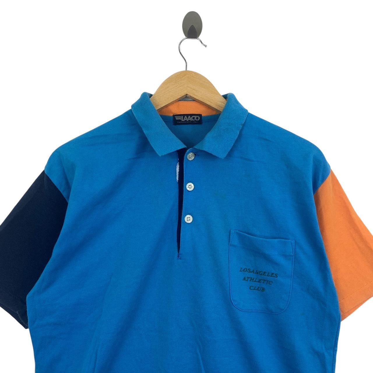 Vintage Vintage LAACO ATHLETIC CLUB Los Angeles Polo Tee Shirt Size US L / EU 52-54 / 3 - 2 Thumbnail