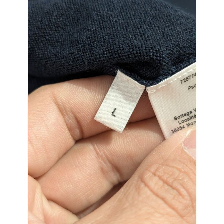 Bottega Veneta o1rshd1 Wool Turtleneck in Blue Size US L / EU 52-54 / 3 - 14 Thumbnail