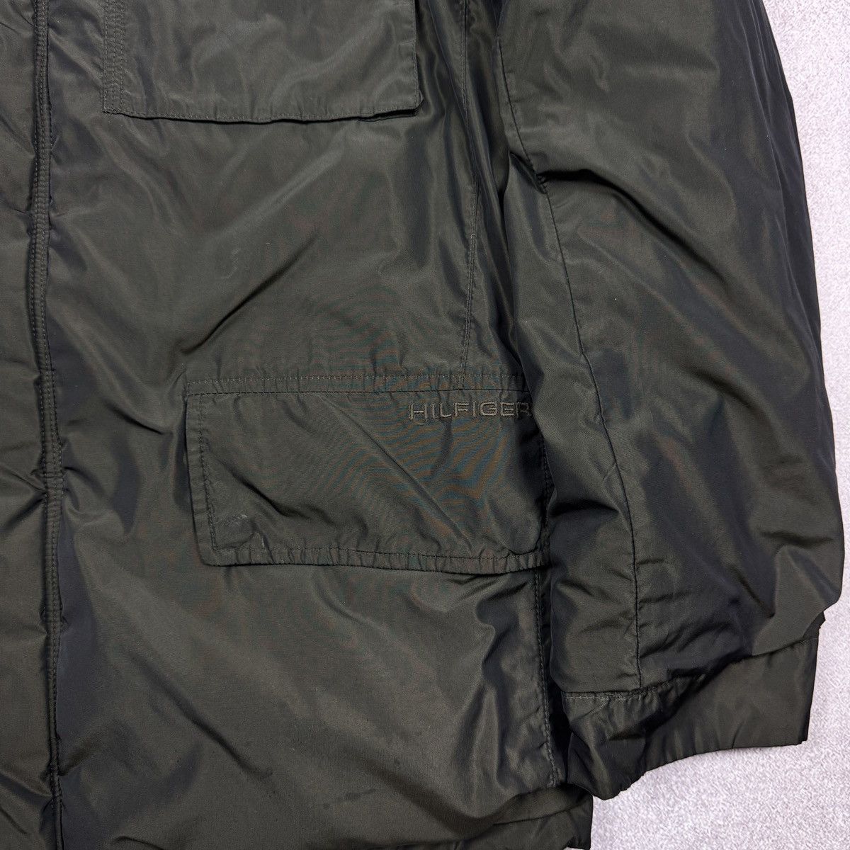 Tommy Hilfiger Tommy Hilfiger Nylon Green Military Warm Jacket Size XL / 54 Size US XL / EU 56 / 4 - 8 Thumbnail