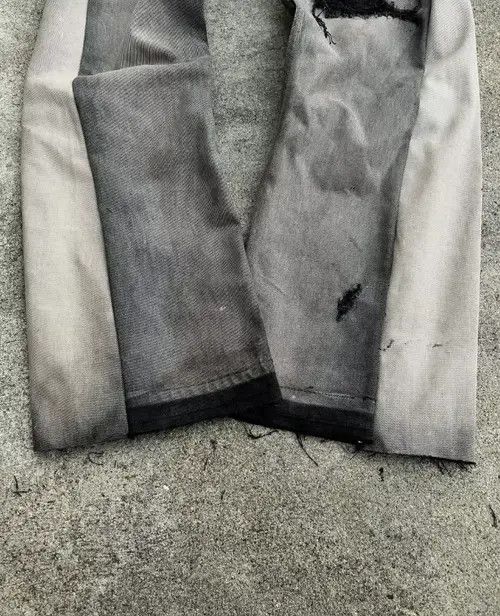 Other Ishiguro x Yui Baggy Distressed Flared Jeans Size US 32 / EU 48 - 4 Thumbnail