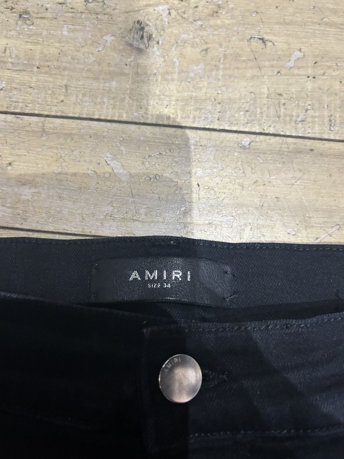 Amiri Amiri Brown Patch Jeans Size US 34 / EU 50 - 4 Thumbnail