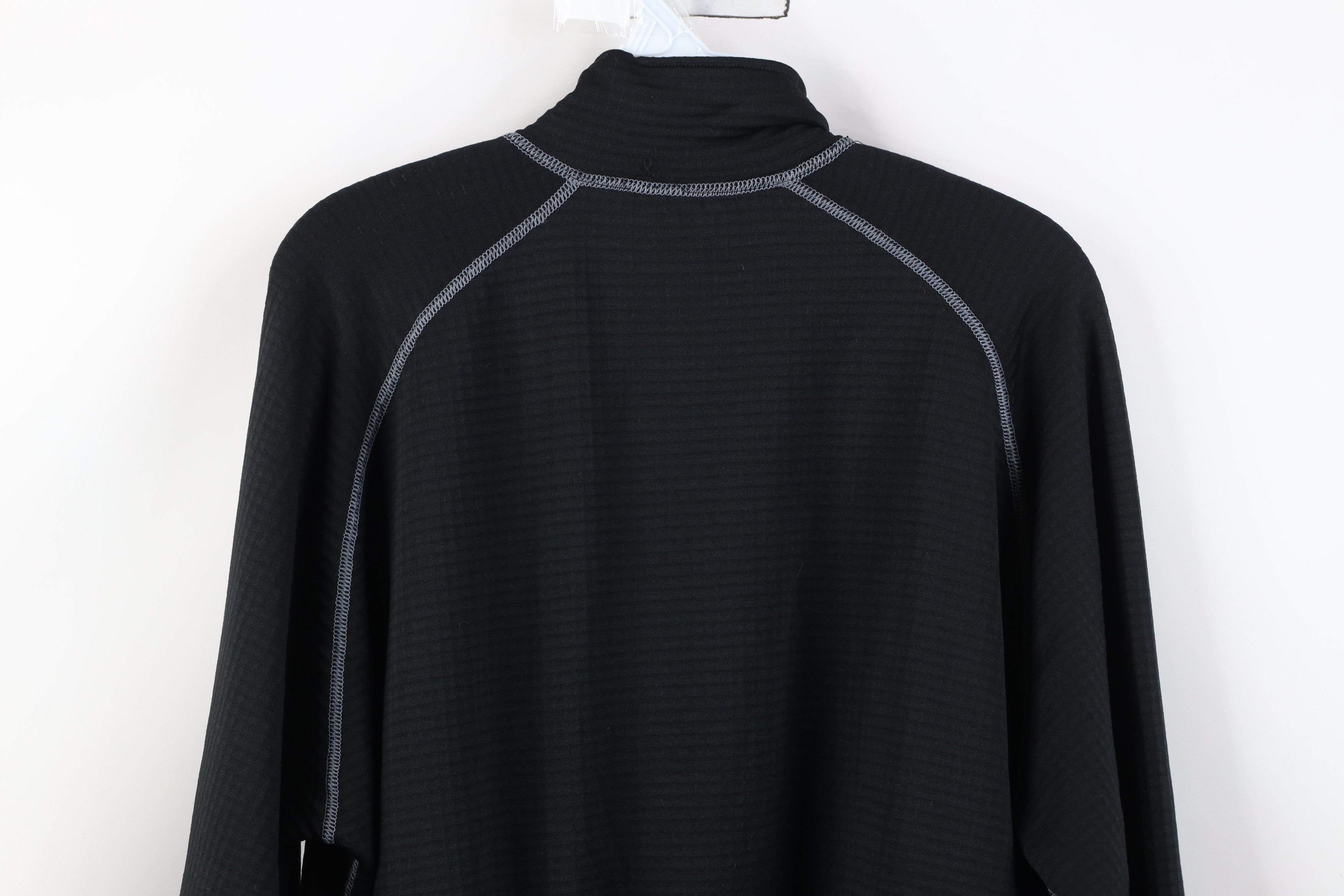 Cabelas Vintage Y2K Cabelas Thermal Lined Knit Half Zip Sweater Size US XXL / EU 58 / 5 - 13 Thumbnail