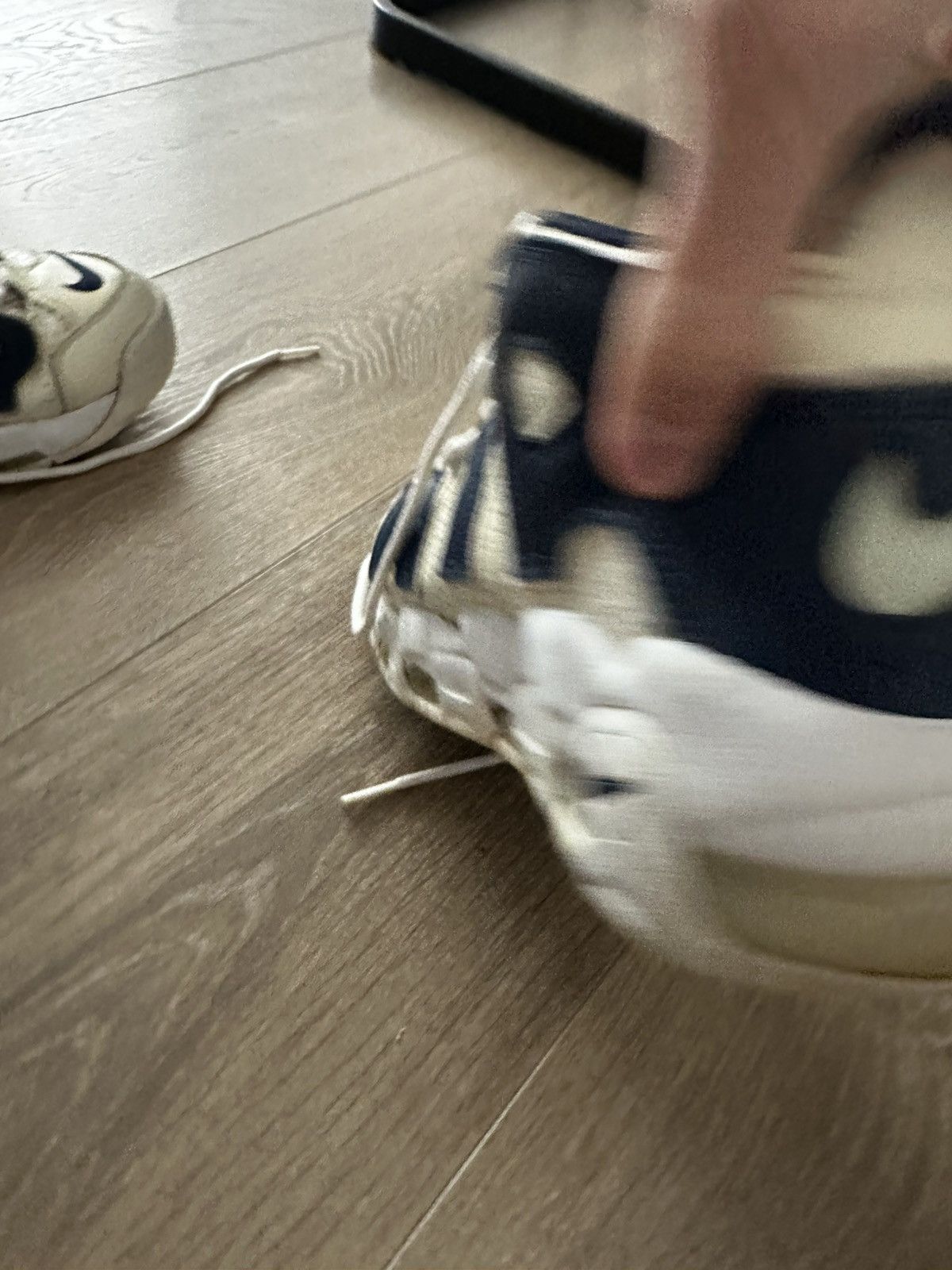 Nike Baskets Nike Air More Uptempo '96 Sail Navy Size US 8.5 / EU 41-42 - 3 Thumbnail