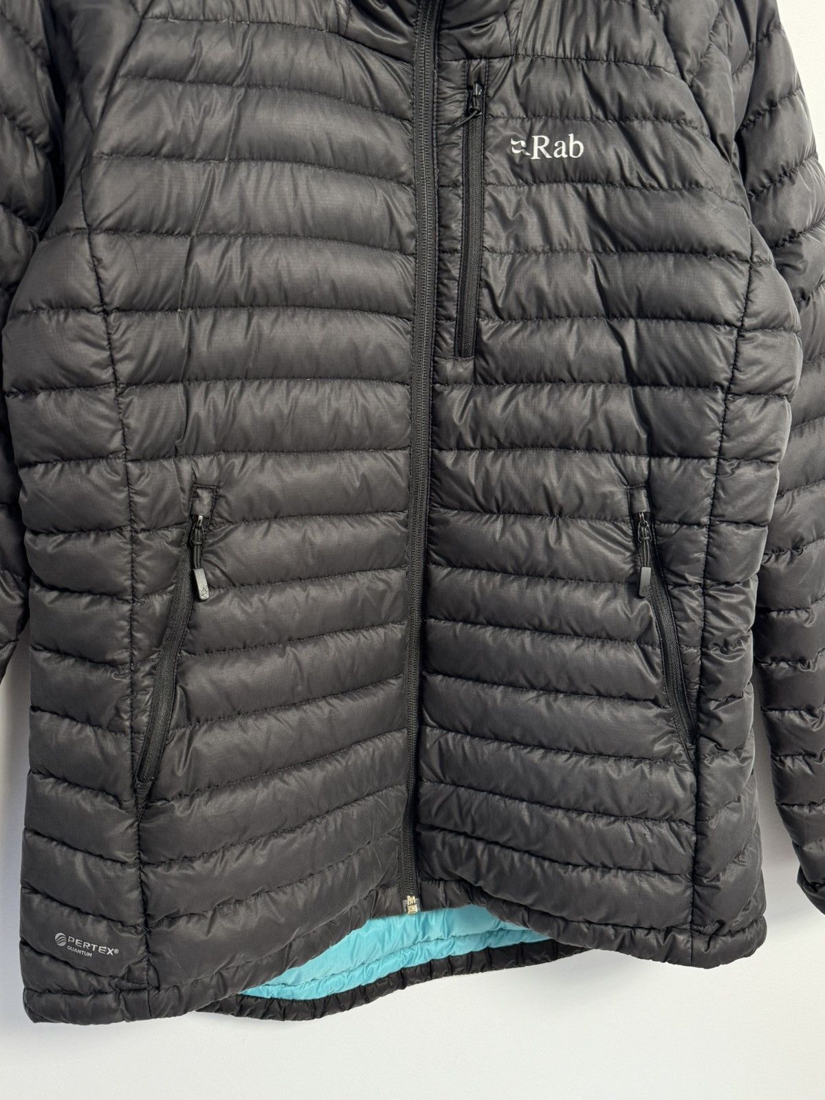 Rab Ladies Rab Microlight Alpine Jacket Down Filled Coat Size L / US 10 / IT 46 - 6 Thumbnail