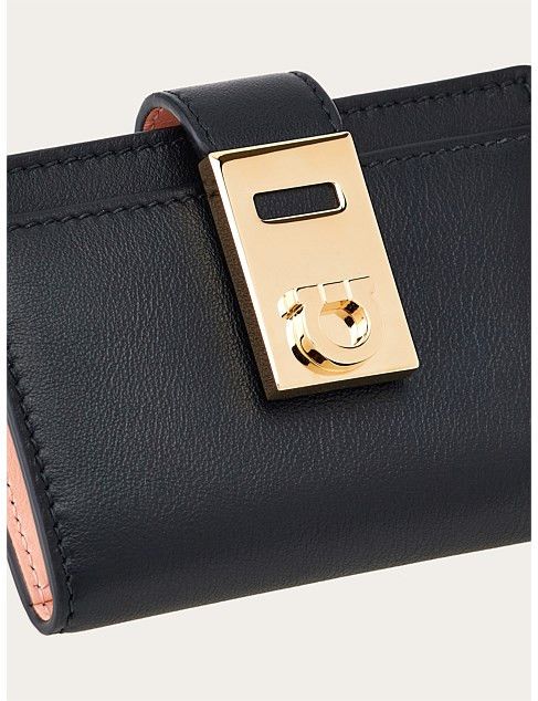 Salvatore Ferragamo o1s1rm0526 Size : OS / Card Holder in Black Size ONE SIZE - 4 Thumbnail