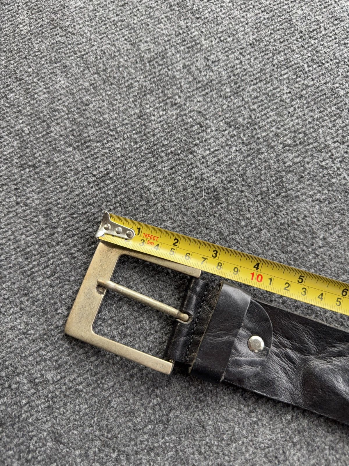 Japanese Brand Vintage Avant Garde Studded Leather Belt Punk Grunge Y2K Size ONE SIZE - 20 Thumbnail