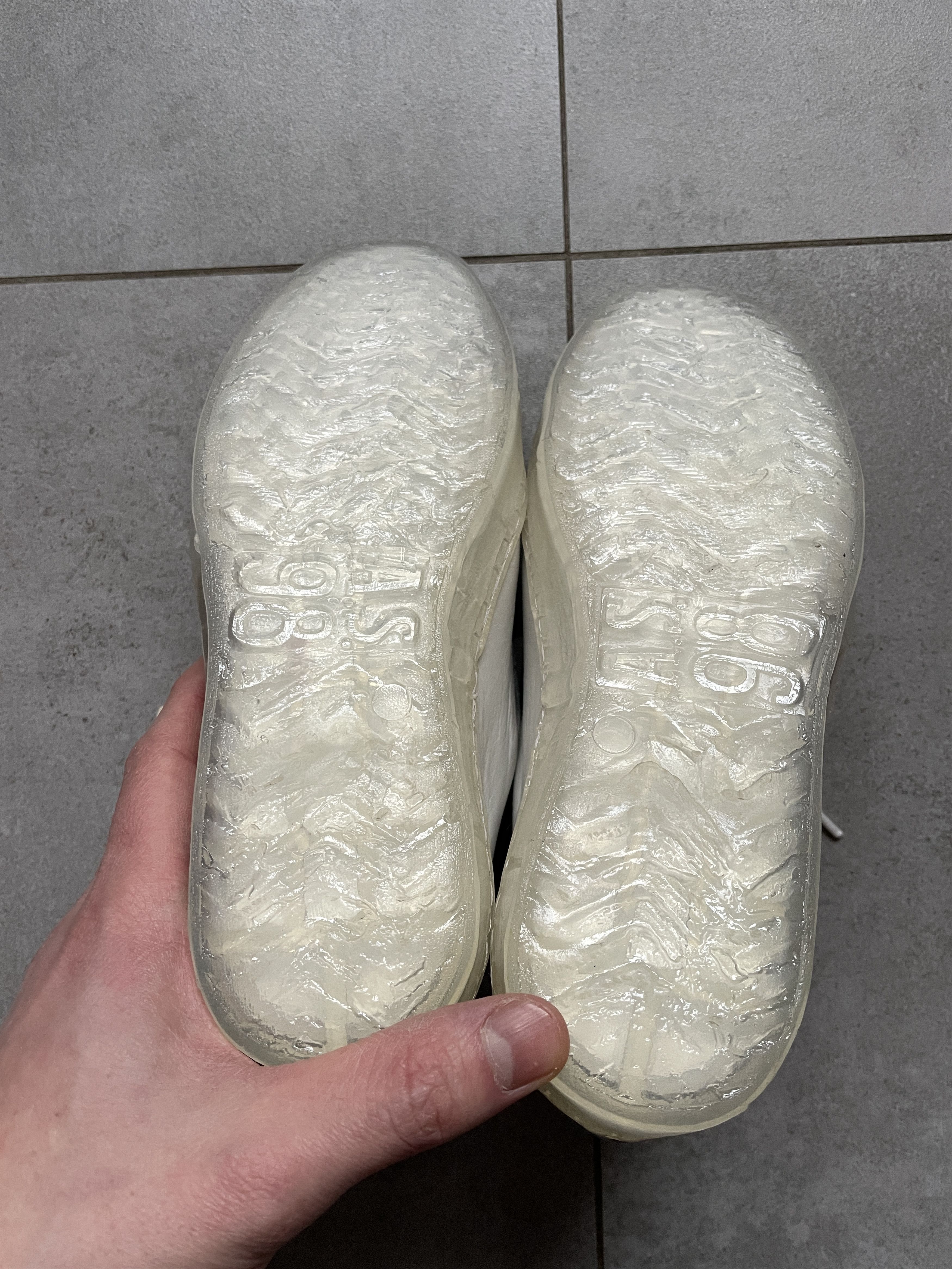 A.S.98 A.S.98 WHITE LEATHER GOLDEN GOOSE TYPE SNEAKERS Size US 7 / EU 40 - 4 Thumbnail