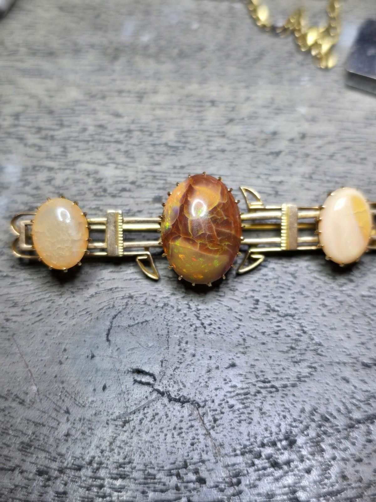 Victorinox Antique Victorian 14k Gold 11.6g Opal in Matrix Brooch Size ONE SIZE - 1 Thumbnail