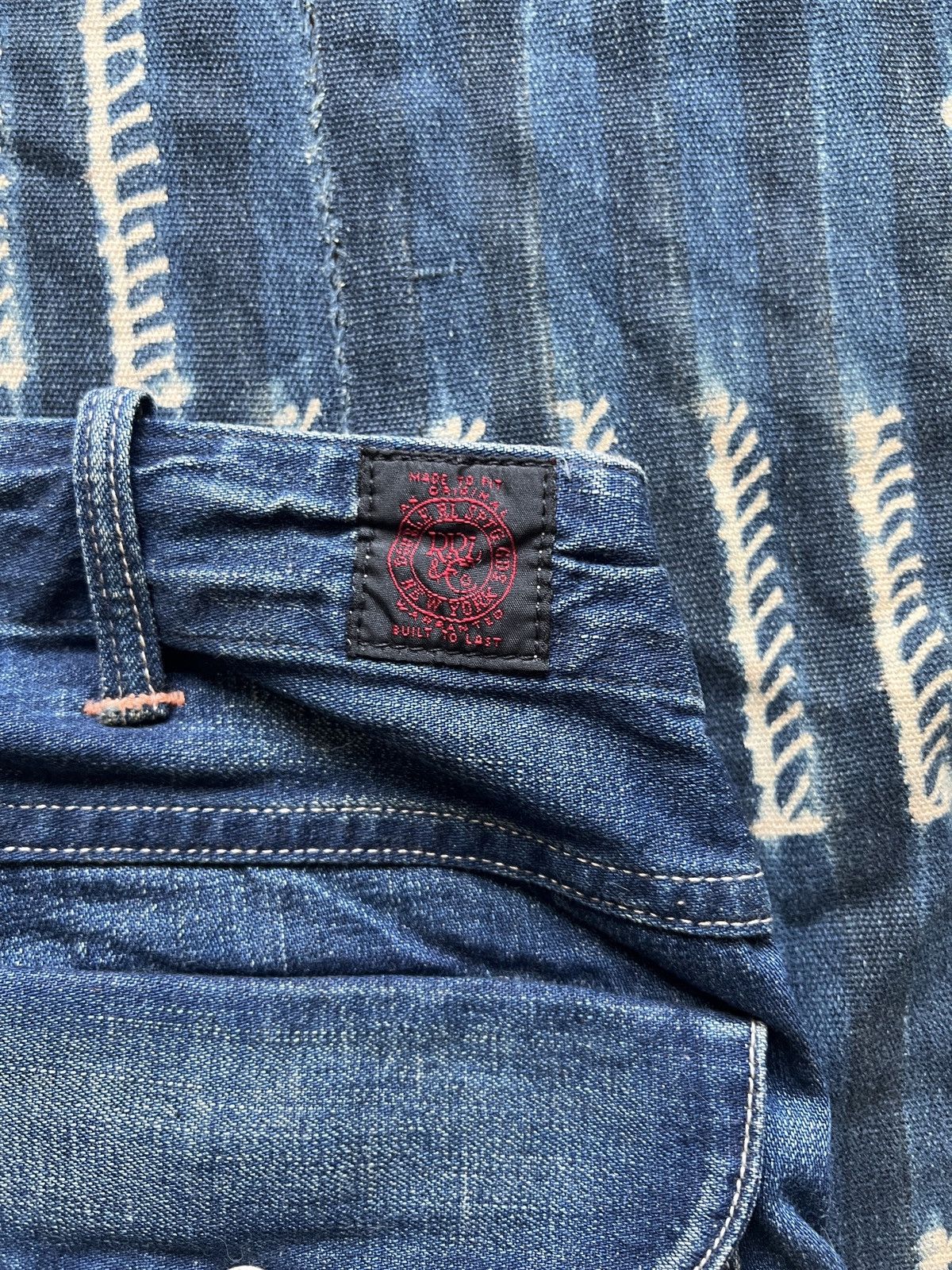 RRL Ralph Lauren RRL Double RL Denim Hunting Jeans Size US 32 / EU 48 - 10 Thumbnail