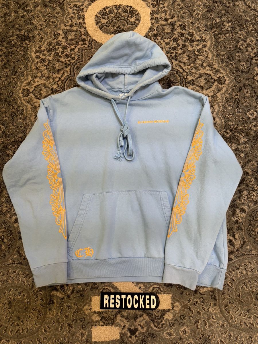 Chrome Hearts CHROME HEARTS MIAMI EXCLUSIVE FLORAL HOODIE Size US XL / EU 56 / 4 - 1 Thumbnail