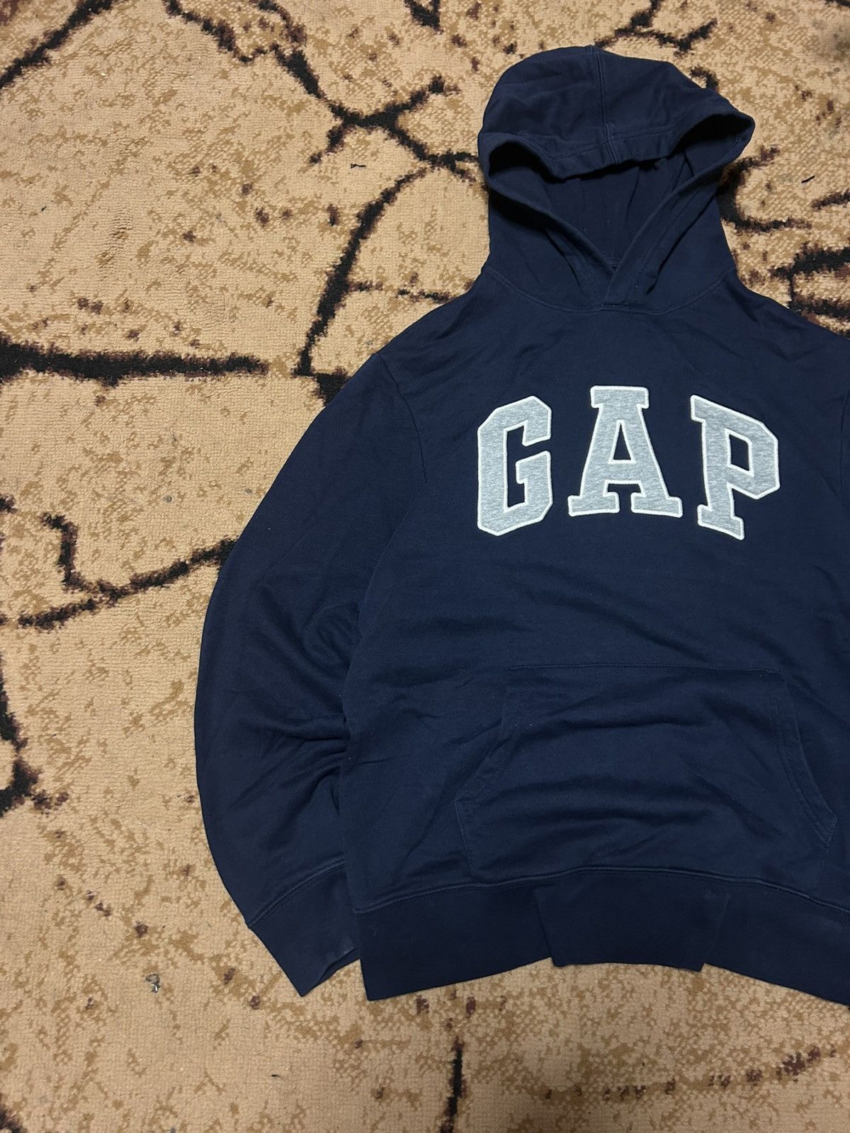 Gap × Vintage 00S vintage GAP Big logo oversized retro hoodie rare Size US L / EU 52-54 / 3 - 2 Thumbnail