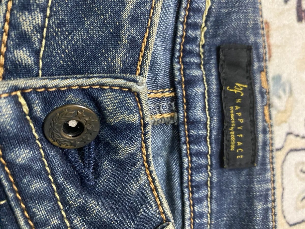 Vintage 🔥 Flared Jeans X Happy Face Size 30" / US 8 / IT 44 - 5 Thumbnail