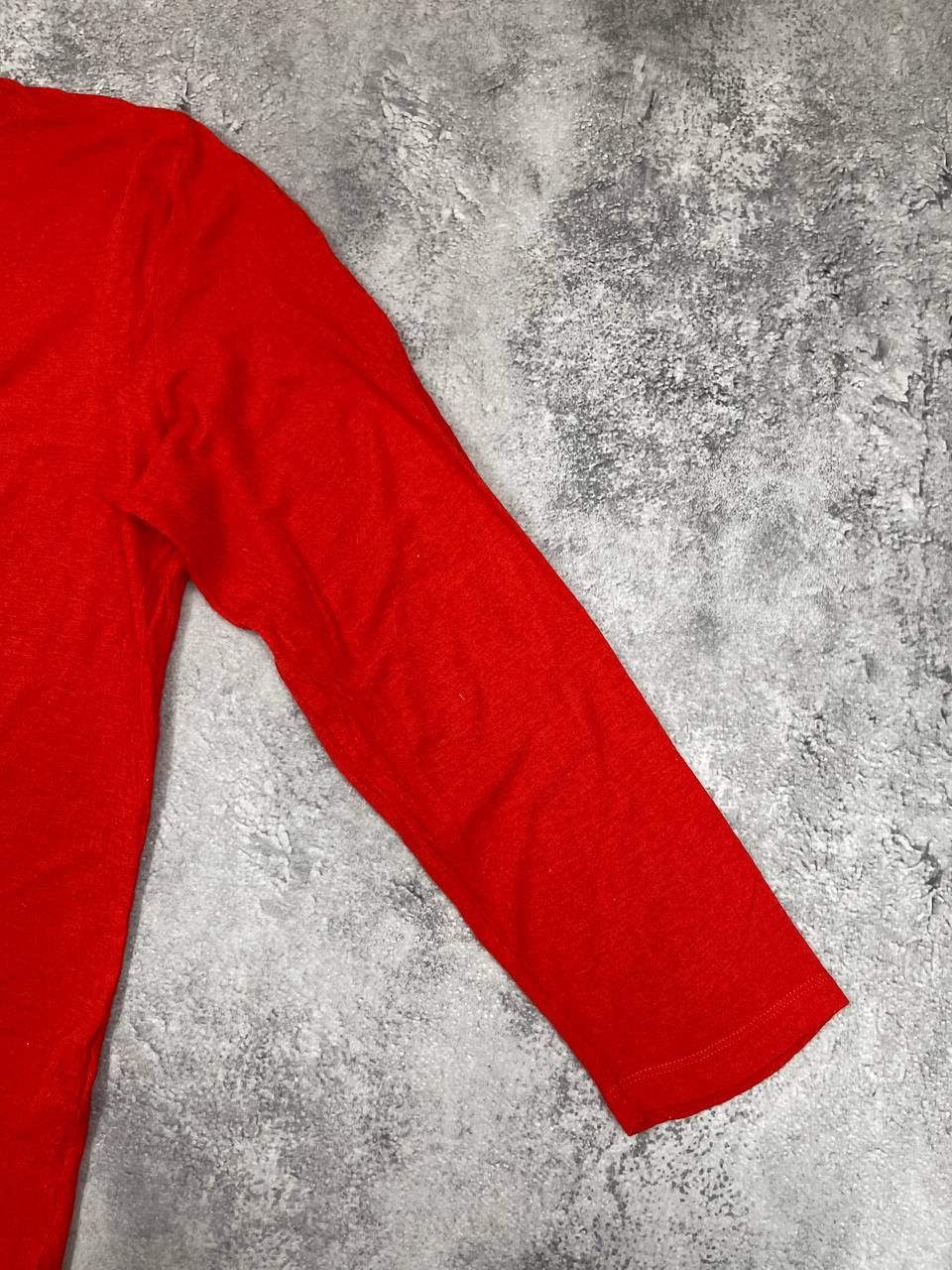 Gudrun Sjoden Gudrun Sjödén Women Cotton Top Red Long Sleeve Crewneck Size XL / US 12-14 / IT 48-50 - 4 Thumbnail