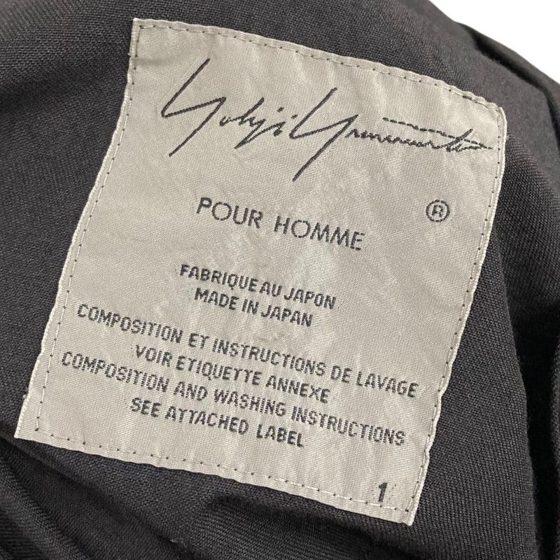 Yohji Yamamoto Yohji Yamamoto pour homme 19AW sleeve switching jacket Size US S / EU 44-46 / 1 - 6 Thumbnail