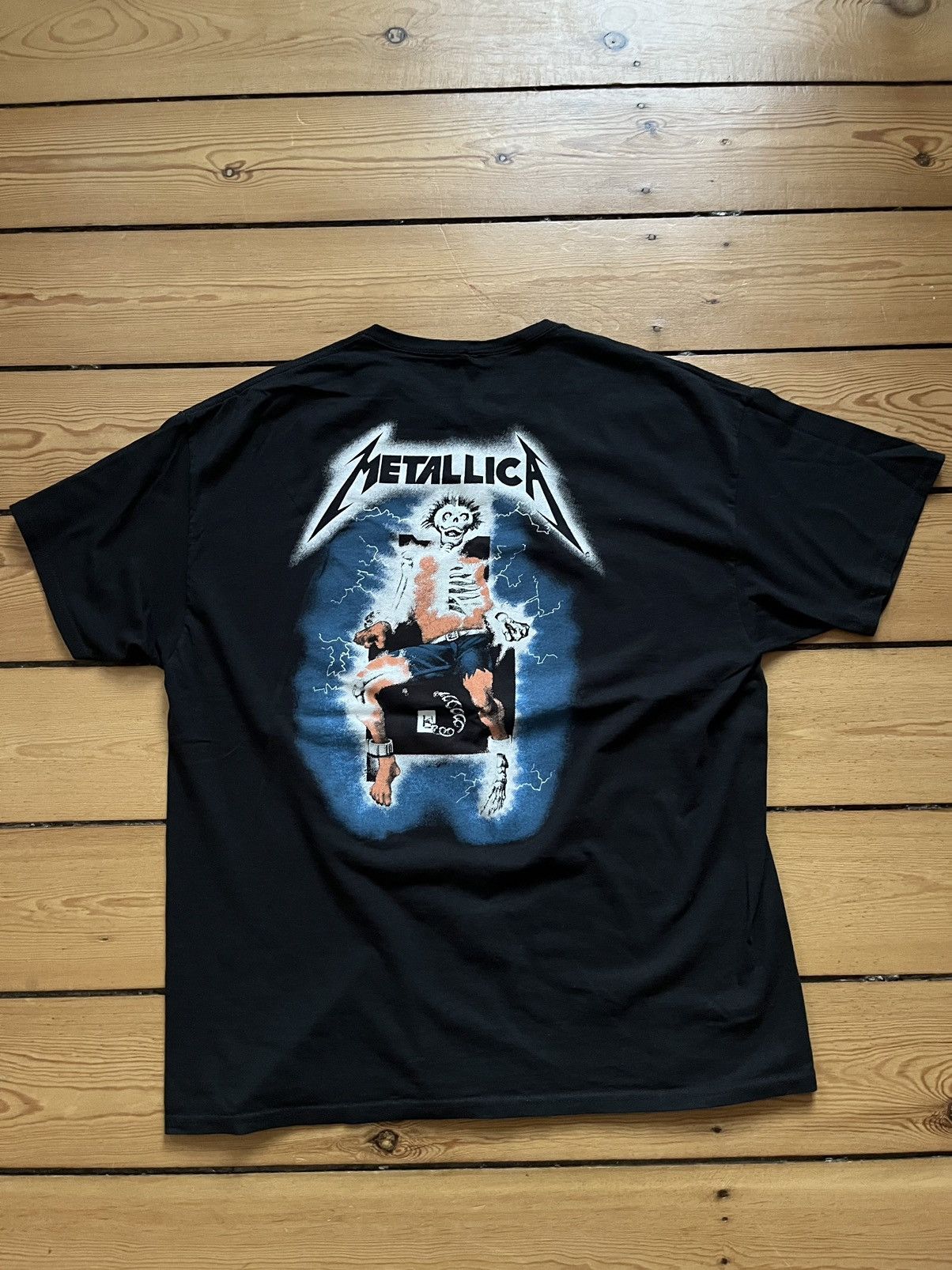 Metallica × Vintage Vintage Metallica T-shirt Size US XL / EU 56 / 4 - 2 Thumbnail