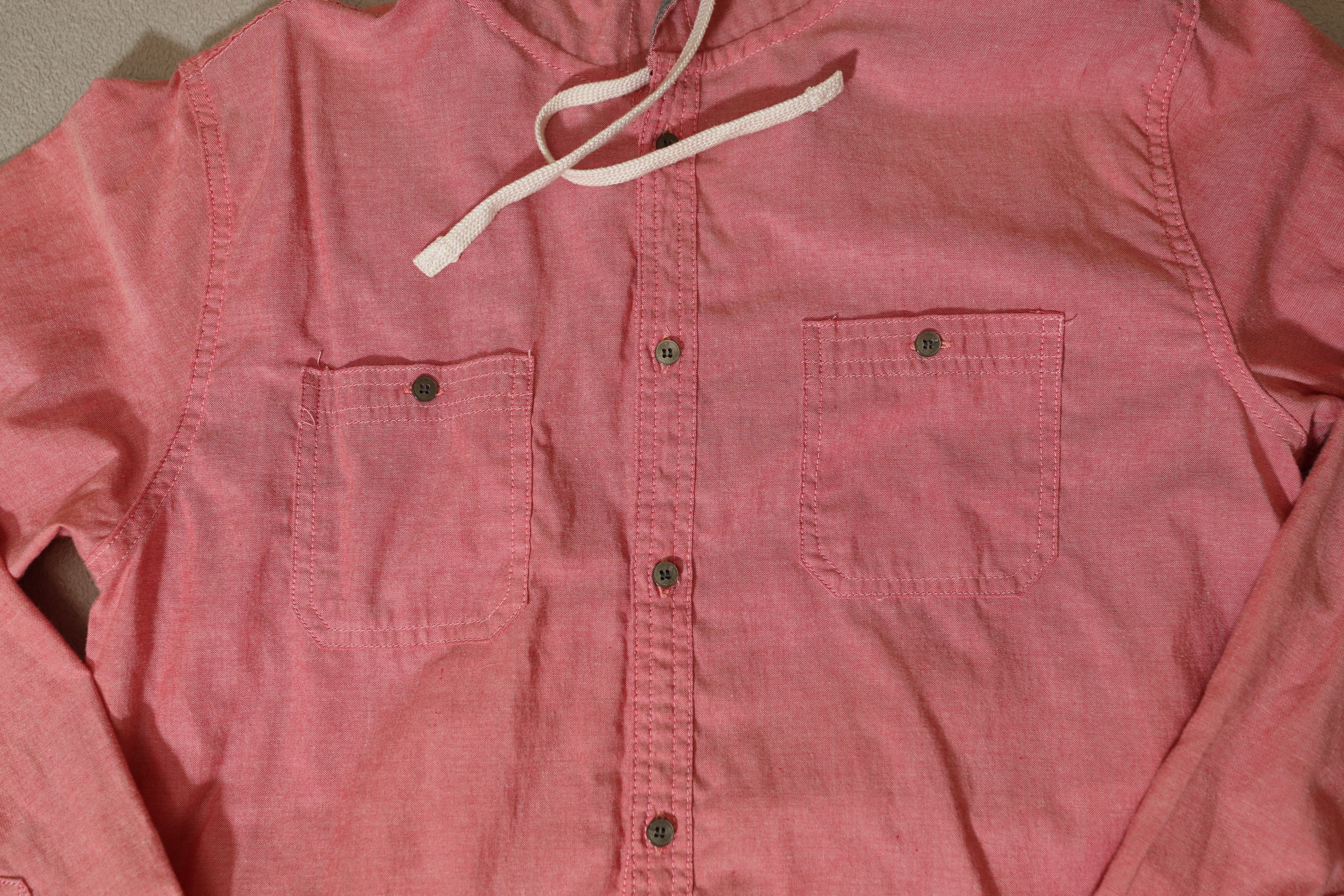 Jiberish Jiberish Pink Hooded Button Up (XXL) Size US XXL / EU 58 / 5 - 4 Thumbnail