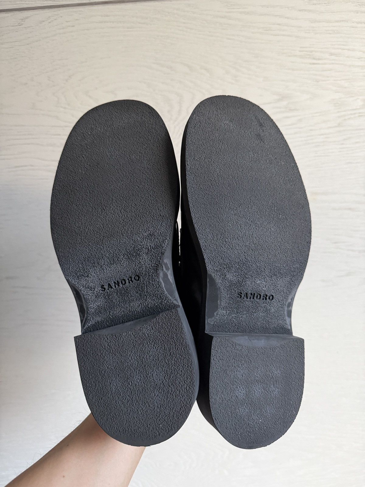 Sandro Sandro Chunky Leather Loafer Size US 9.5 / EU 42-43 - 5 Thumbnail