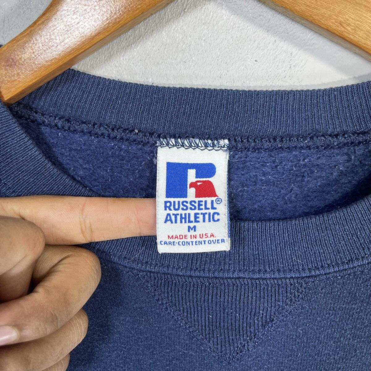 Russell Athletic × Vintage VINTAGE 90s RUSSELL ATHLETIC UNIVERSITY CALIFORNIA SWEATER Size US M / EU 48-50 / 2 - 6 Thumbnail