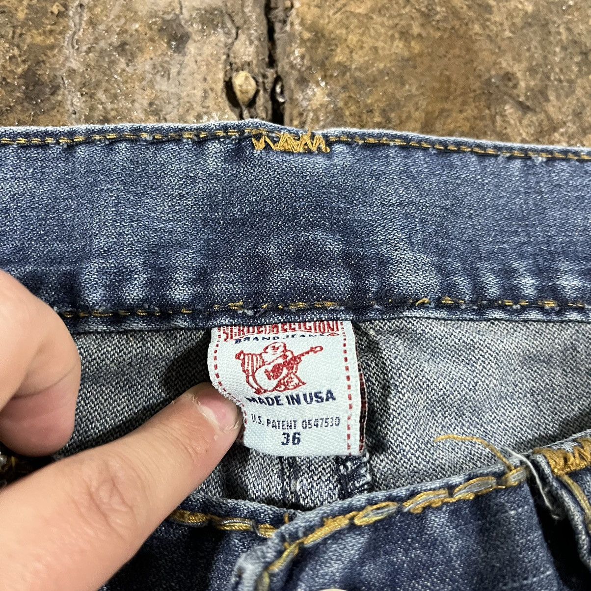 True Religion Crazy Vintage Y2K True Religion Jeans Hip-Hop Skater Unique Size US 36 / EU 52 - 12 Thumbnail