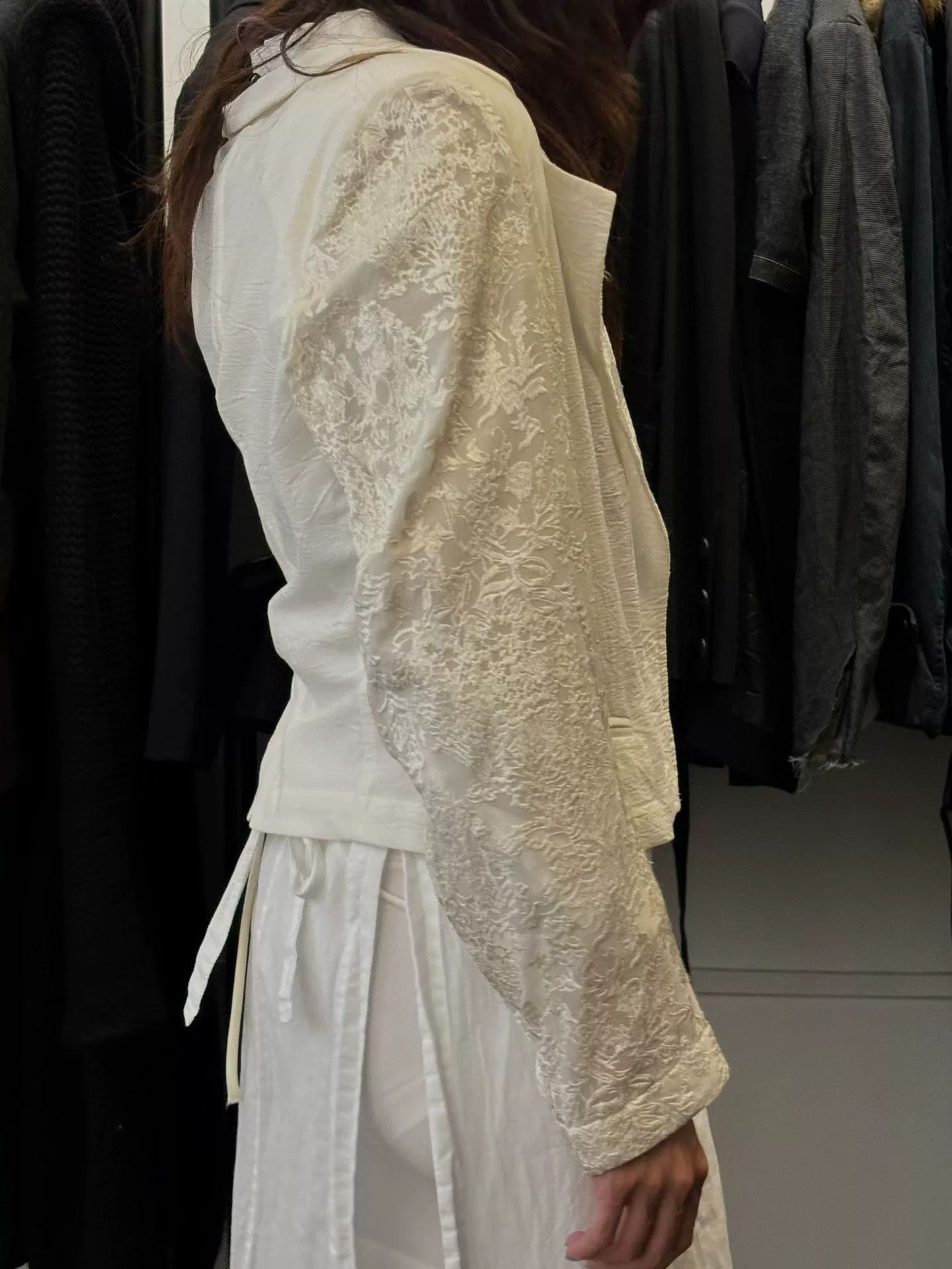 Ann Demeulemeester Ann Demeulemeester Short Bridal Jacket Size M / US 6-8 / IT 42-44 - 1 Thumbnail
