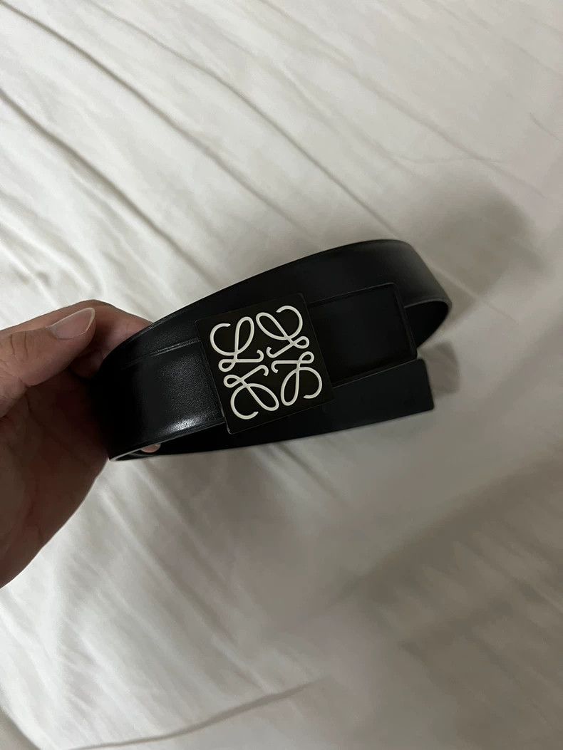 Loewe LOEWE Men's classic Logo metal sign belt Size ONE SIZE - 1 Thumbnail