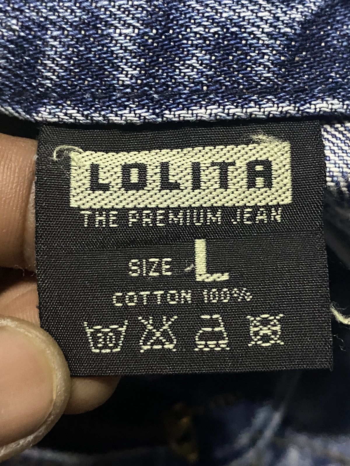 Japanese Brand Vintage Japanese Brand Lolita Embroidery Robot Spike Jeans Size US 31 - 19 Thumbnail
