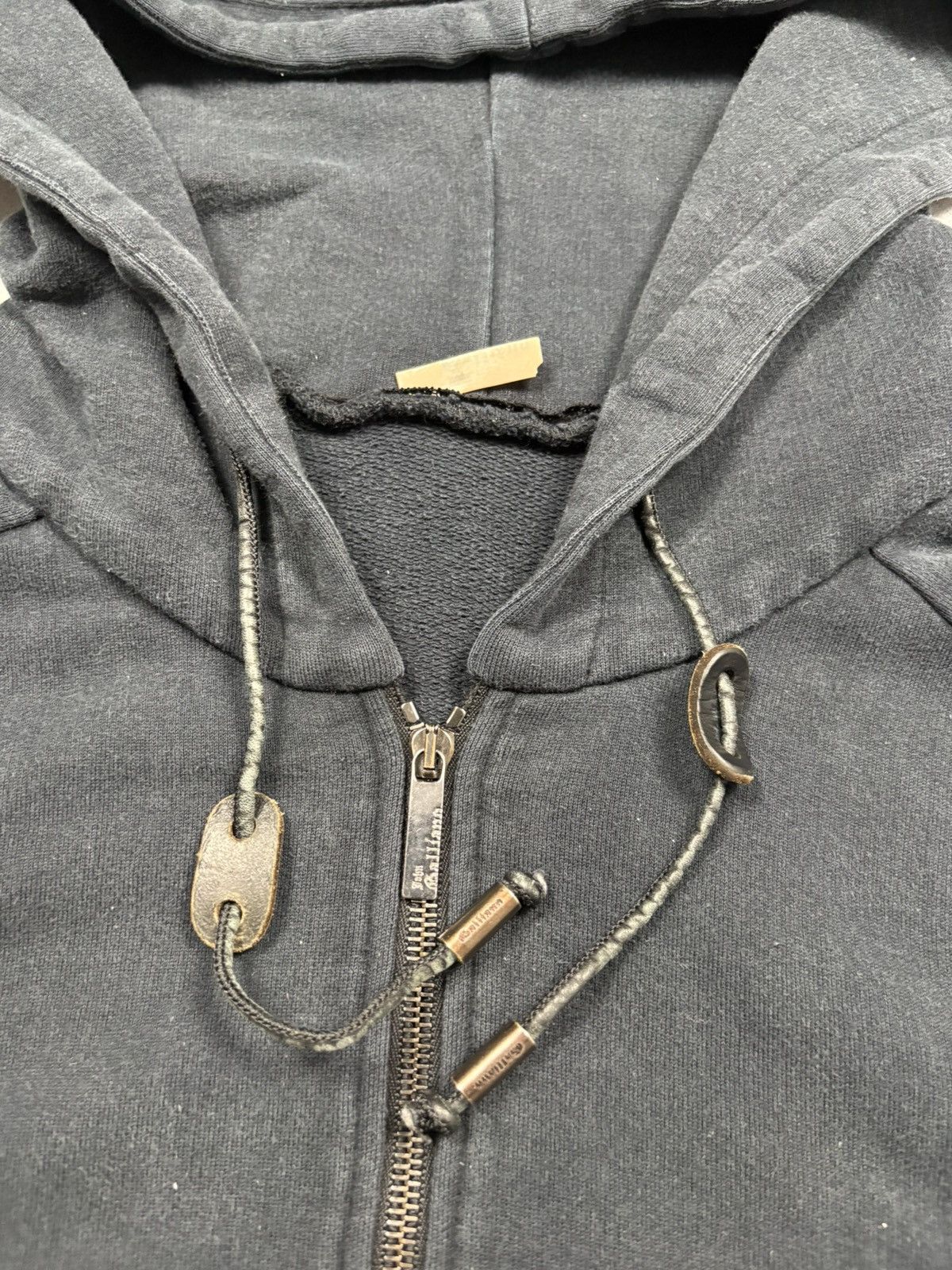 John Galliano John Galliano Archive 2000s Monkey Graphic Zip Hoodie Y2K XL Size US XL / EU 56 / 4 - 13 Thumbnail