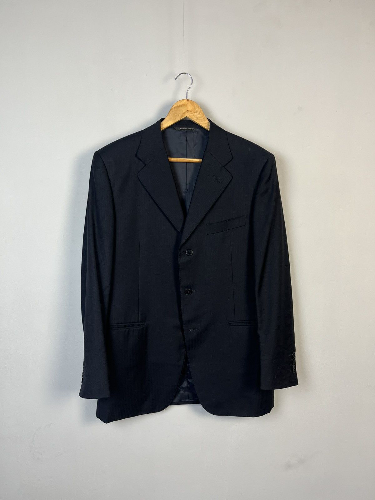 Canali CANALI Luxury Classic Pure Wool Blazer Jacket Made in Italy Size 40R - 1 Thumbnail