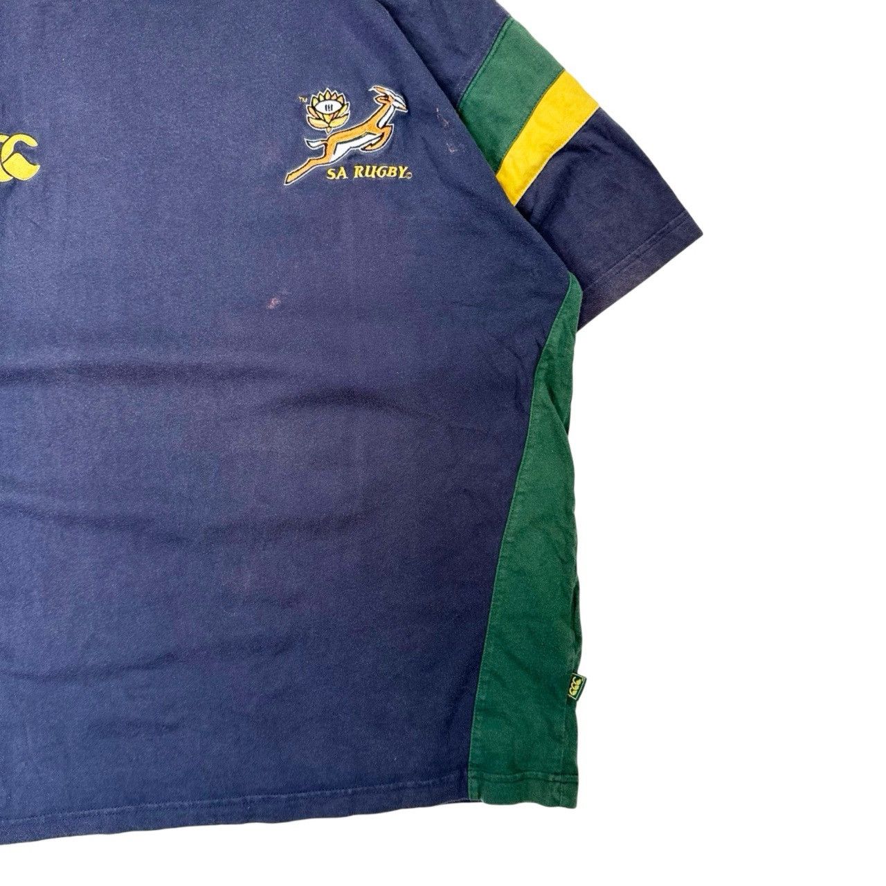 Vintage Vintage New Zealand SA Rugby Embroidered Rugby Shirt Size US XL / EU 56 / 4 - 3 Thumbnail
