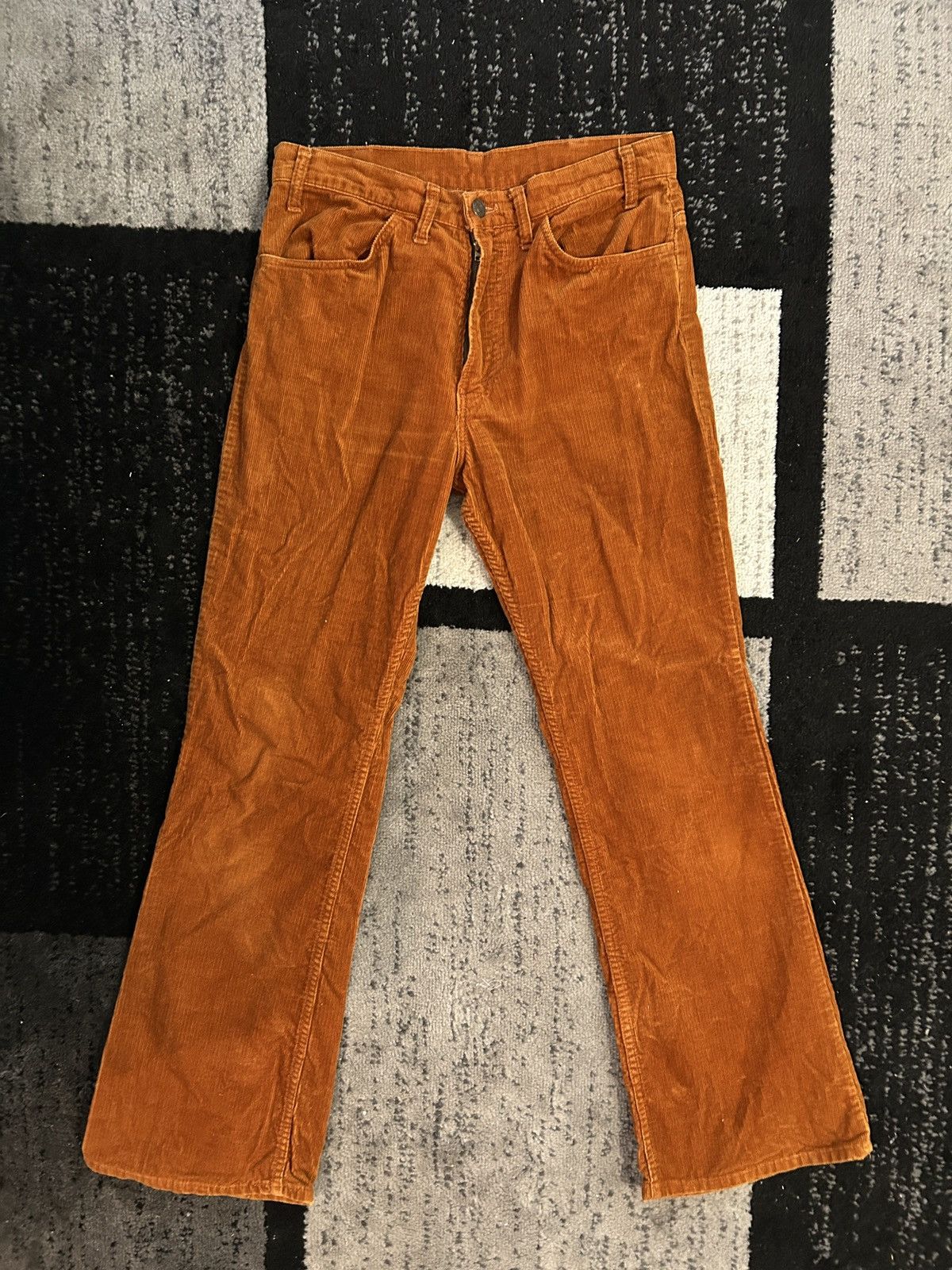 Levi's Vintage Levi's 517 Corduroy Denim Pants Men's 31x30 70s Size US 31 - 3 Thumbnail