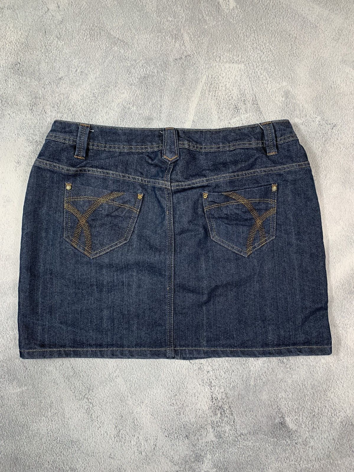 Japanese Brand × Vintage Vintage Y2K denim japanese skirt streetwear size 32 Size 32" / US 10 / IT 46 - 5 Thumbnail