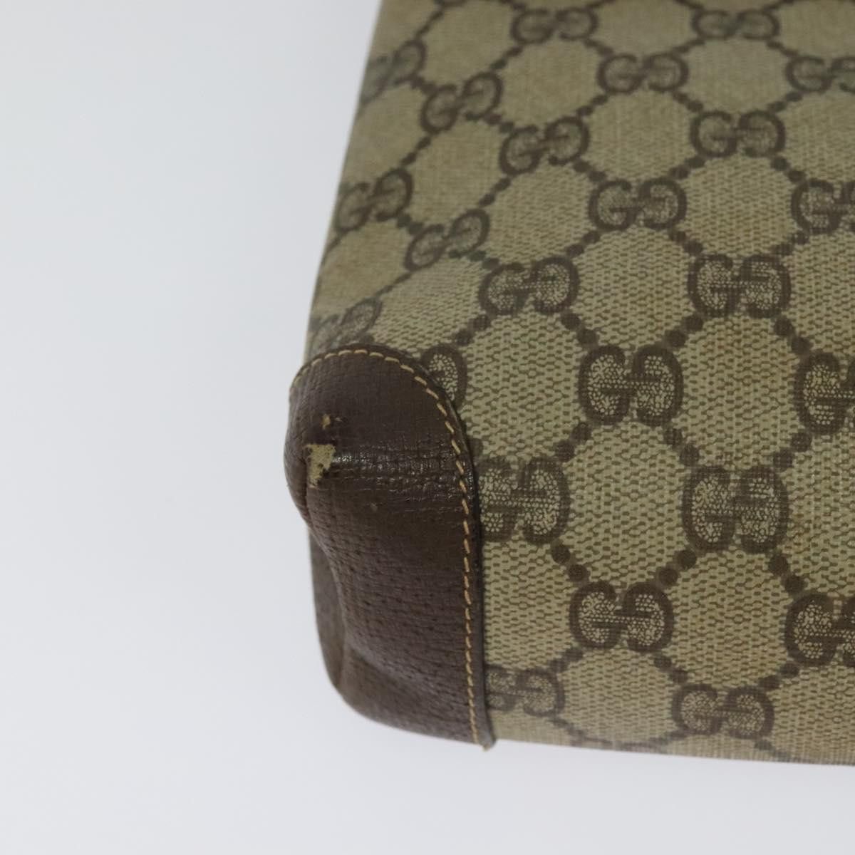 Gucci GUCCI GG Supreme Shoulder Bag Pvc Beige Gold Size ONE SIZE - 15 Thumbnail