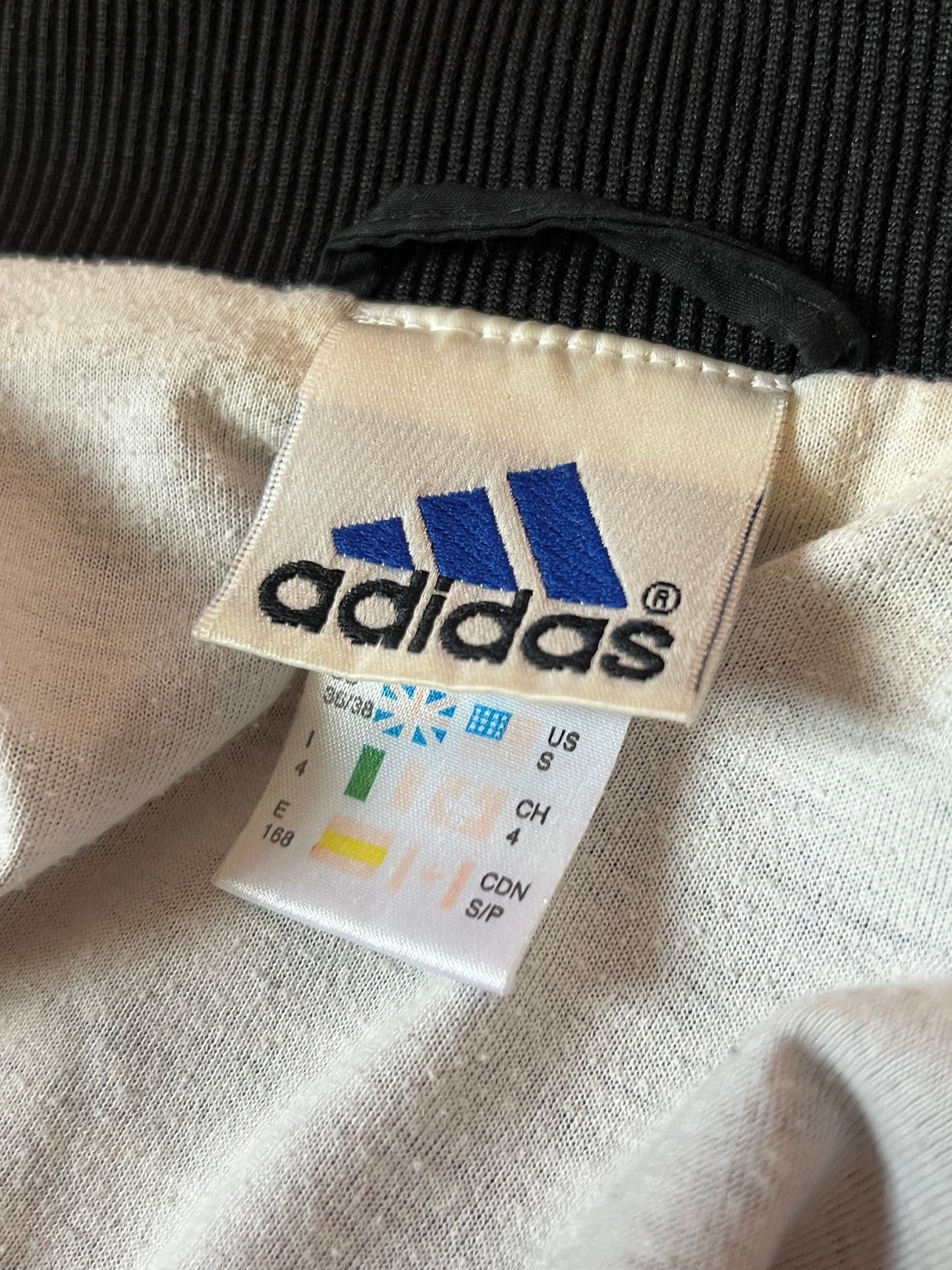 Adidas × Vintage Adidas Big Logo Vintage Men's Striped Windbreaker Jacket - S Size US S / EU 44-46 / 1 - 4 Thumbnail
