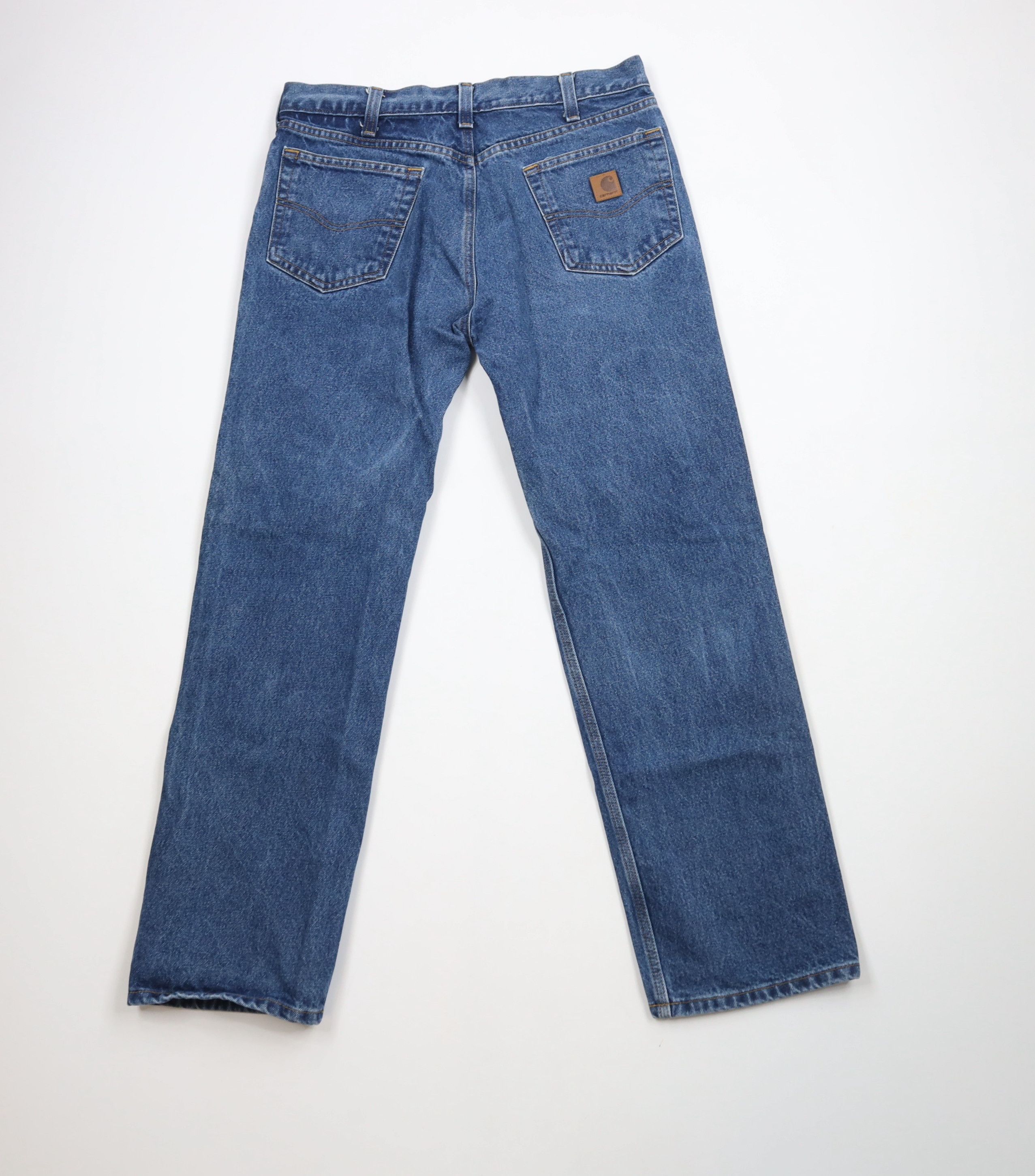 Carhartt × Vintage Vintage Y2K Carhartt Spell Relaxed Fit Wide Leg Denim Jeans Size US 34 / EU 50 - 8 Thumbnail