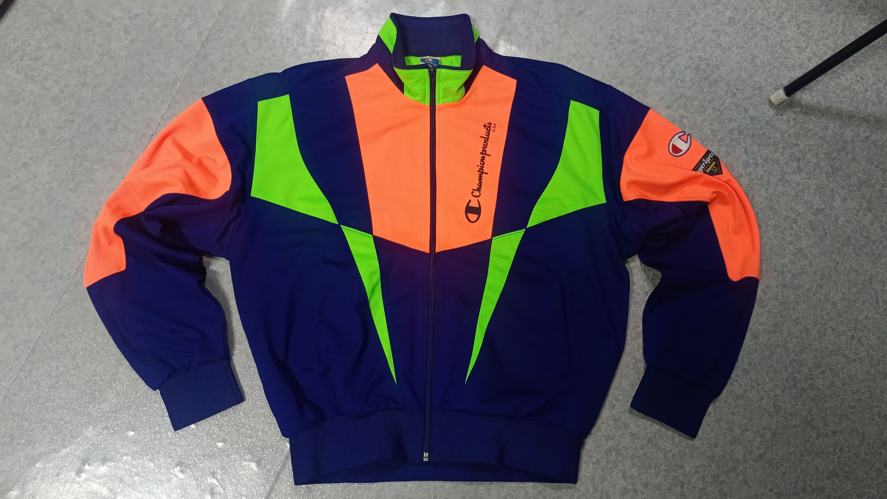 Champion Rare Vintage Champion Colour Block Track Jacket Size US M / EU 48-50 / 2 - 1 Thumbnail