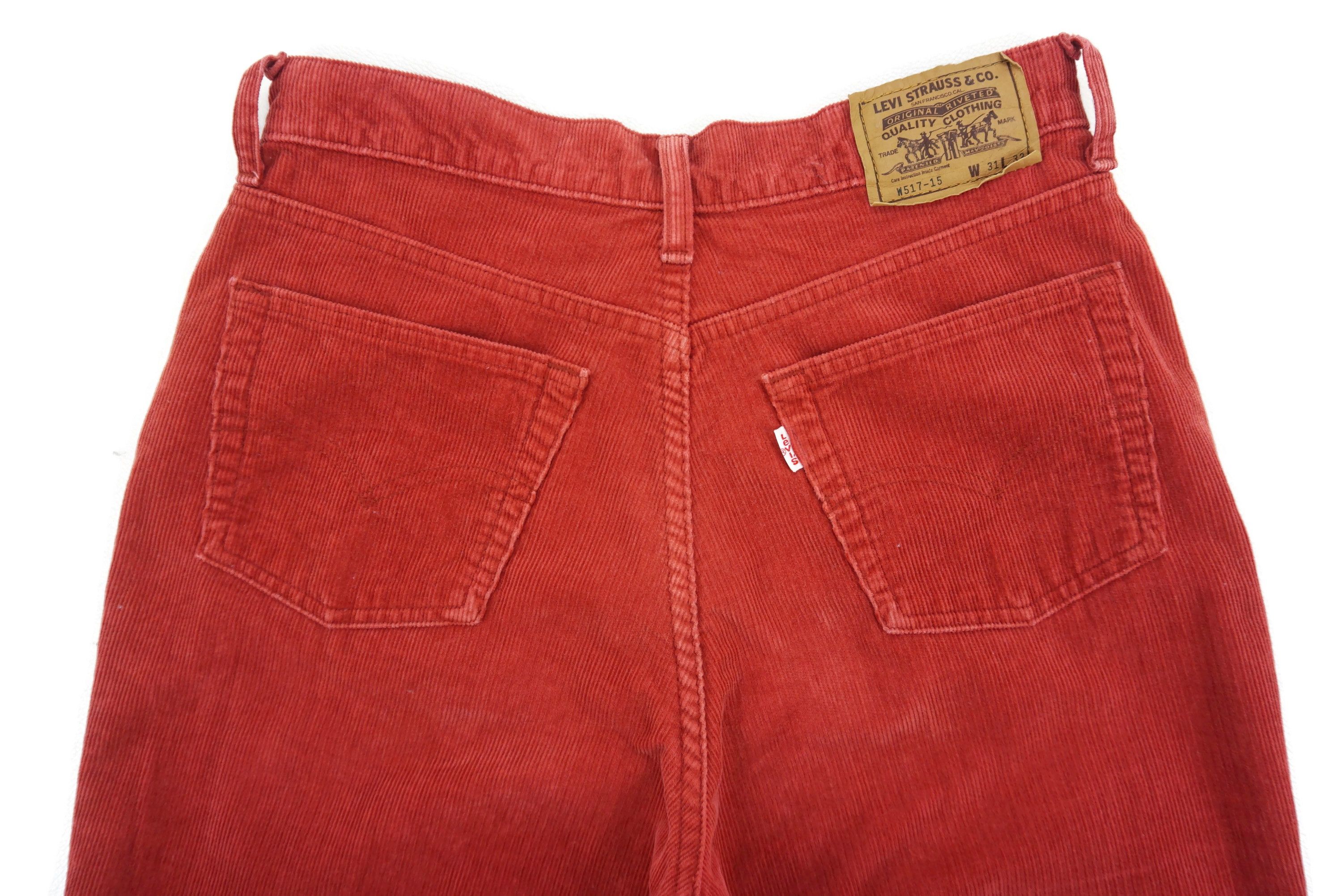 Levi's Vintage Levi's 517-15 Pants W28xL29 Bootcut Corduroy Flared Size US 28 / EU 44 - 9 Thumbnail