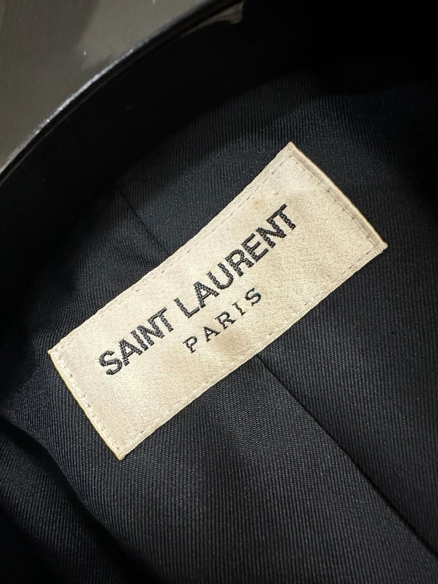 Saint Laurent Paris Saint Laurent SLP Leopard Print Shawl Suit Jacket Size 48R - 3 Thumbnail