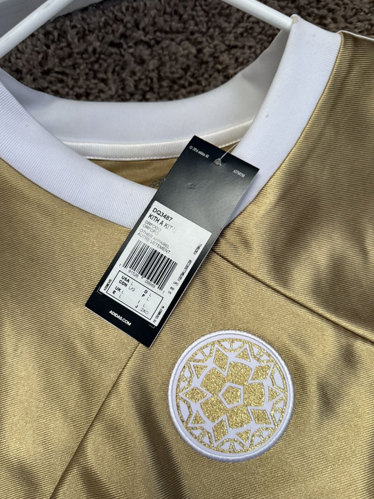Kith Kith x Adidas Jersey Size US L / EU 52-54 / 3 - 3 Thumbnail