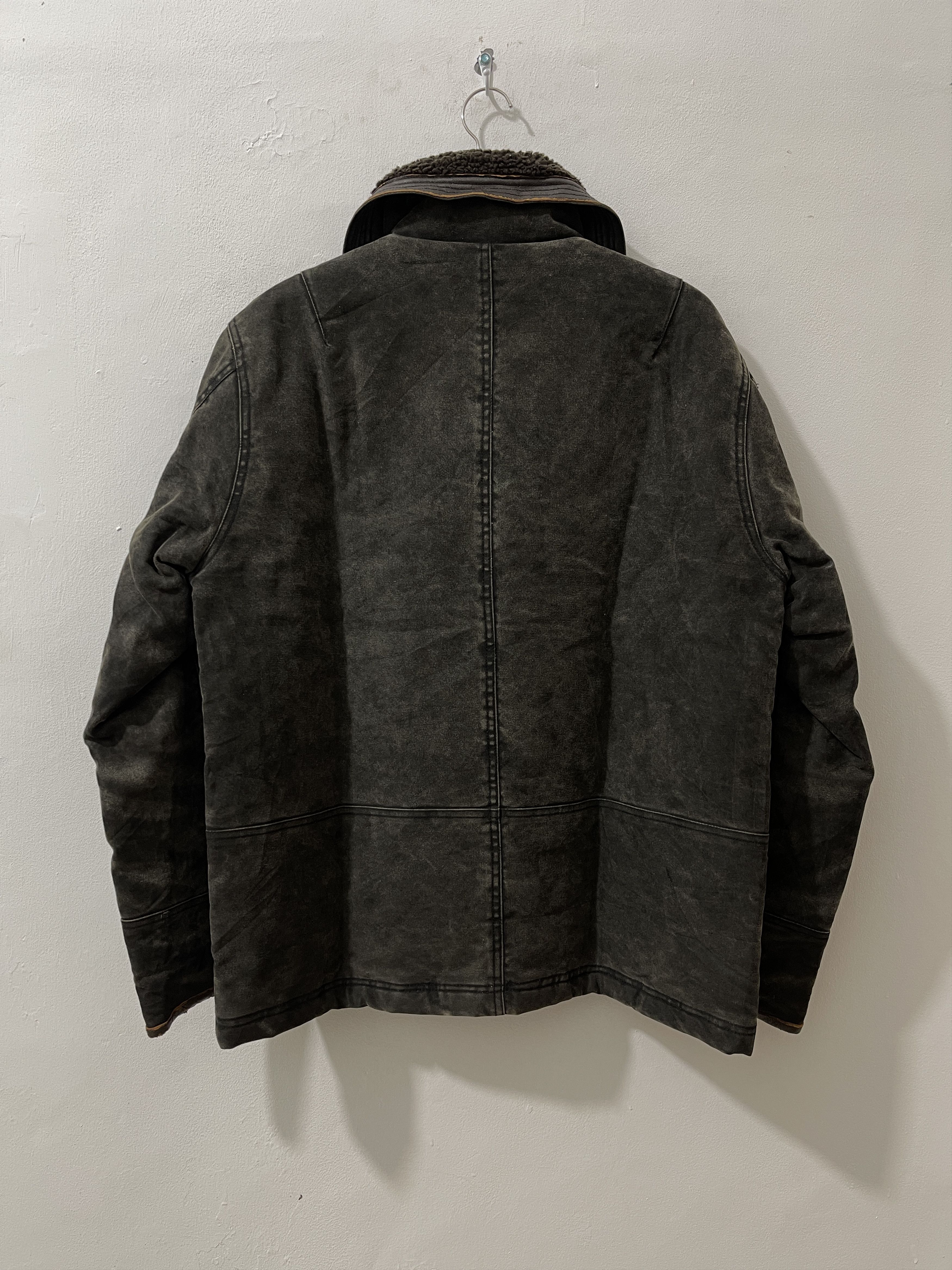 Avirex Vintage Avirex N2B Fur Waxed Military Jacket Size US L / EU 52-54 / 3 - 12 Thumbnail