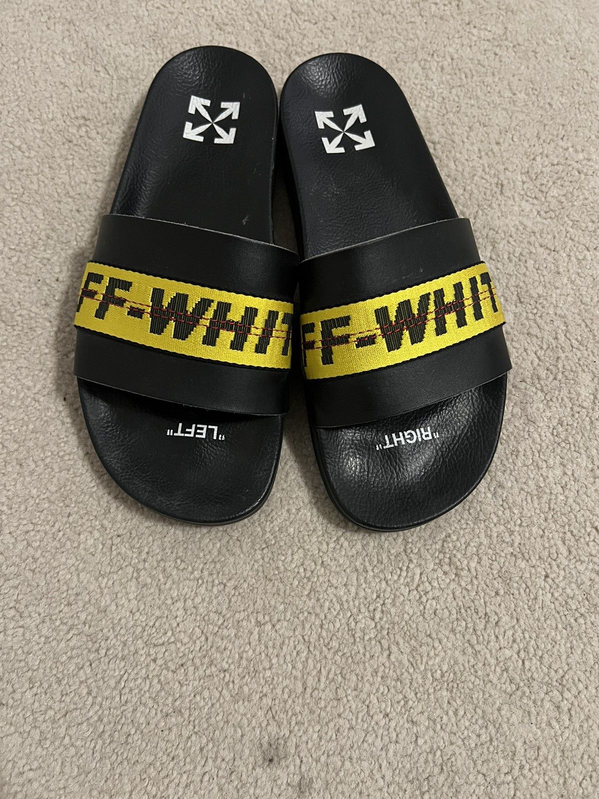 Off-White Off-White Flip Flops Size US 10 / EU 43 - 1 Thumbnail