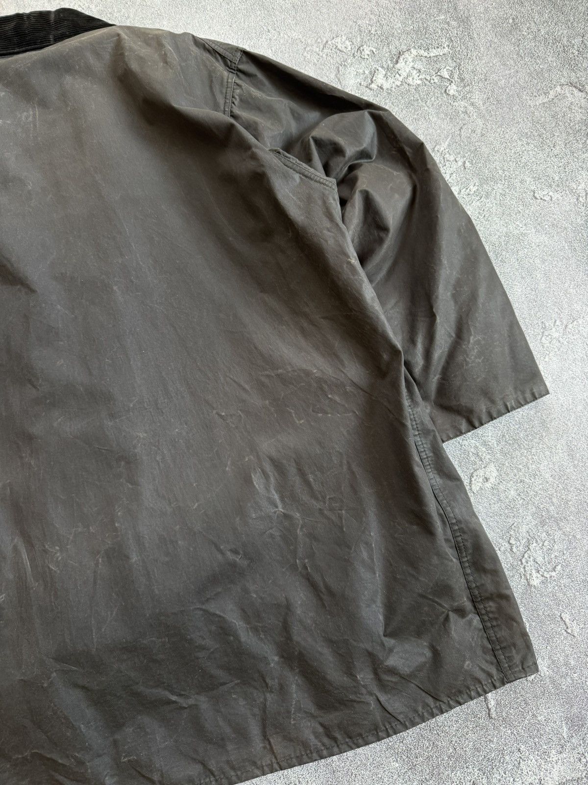 Barbour × Vintage Barbour A206 Border C48/112cm jacket + lining coat waxed wax Size US XL / EU 56 / 4 - 21 Thumbnail